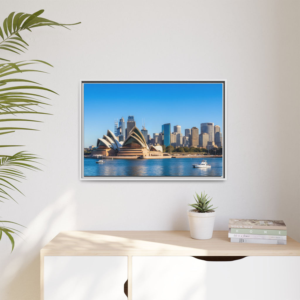 Sydney Opera House & Harbour Skyline- Stunning Image