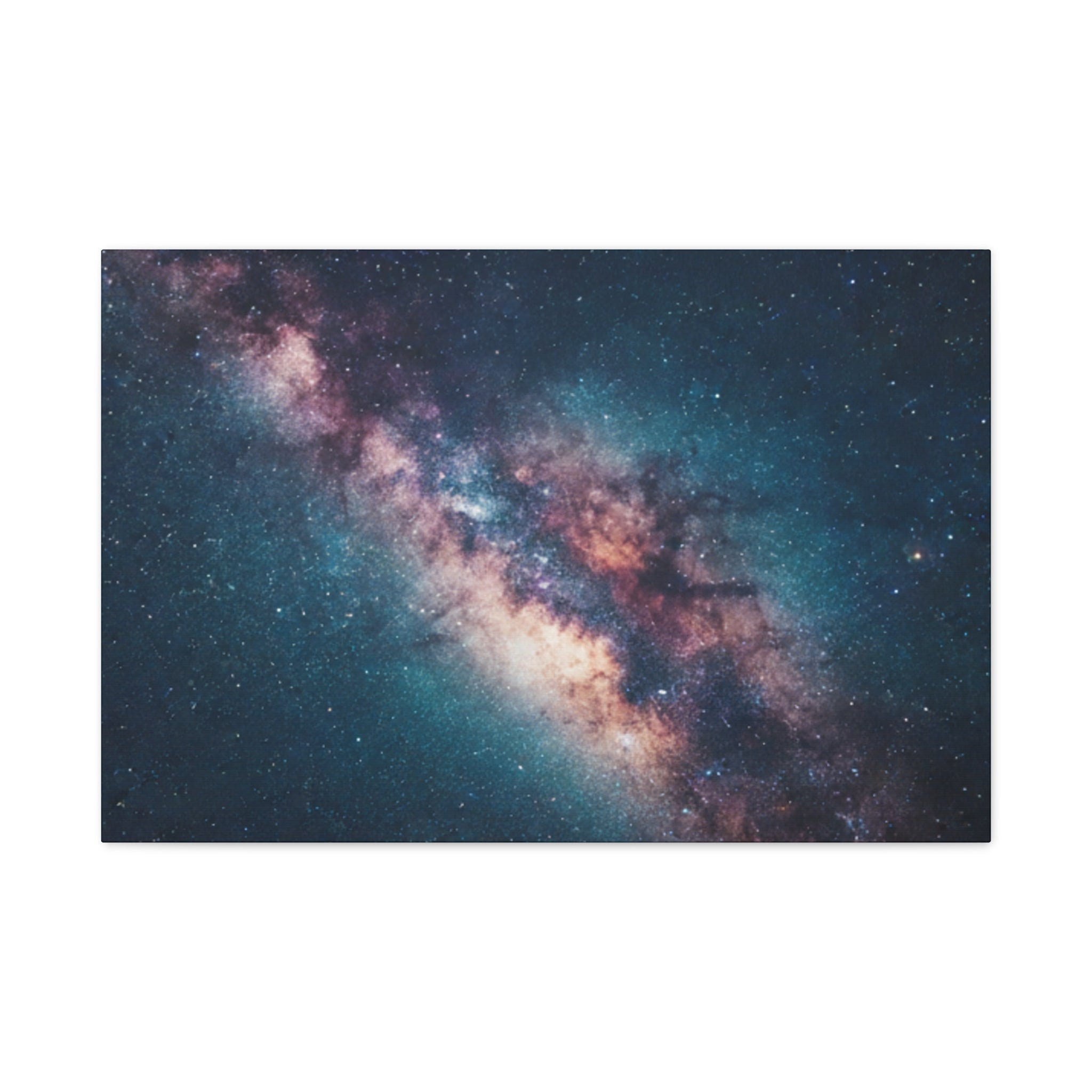 Milky Way Galaxy Canvas Wall Art — Stretched Space Photography Print
