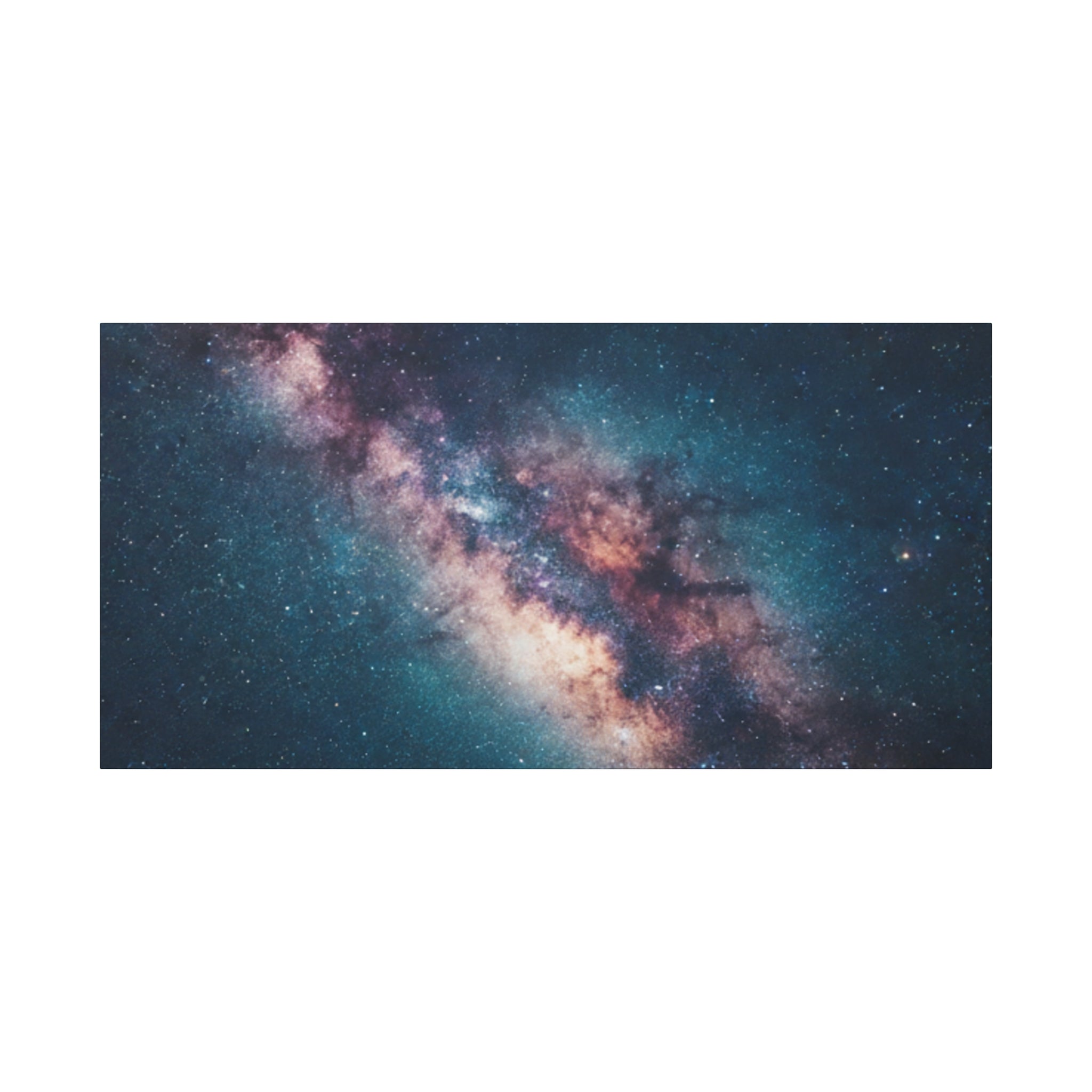 Milky Way Galaxy Canvas Wall Art — Stretched Space Photography Print