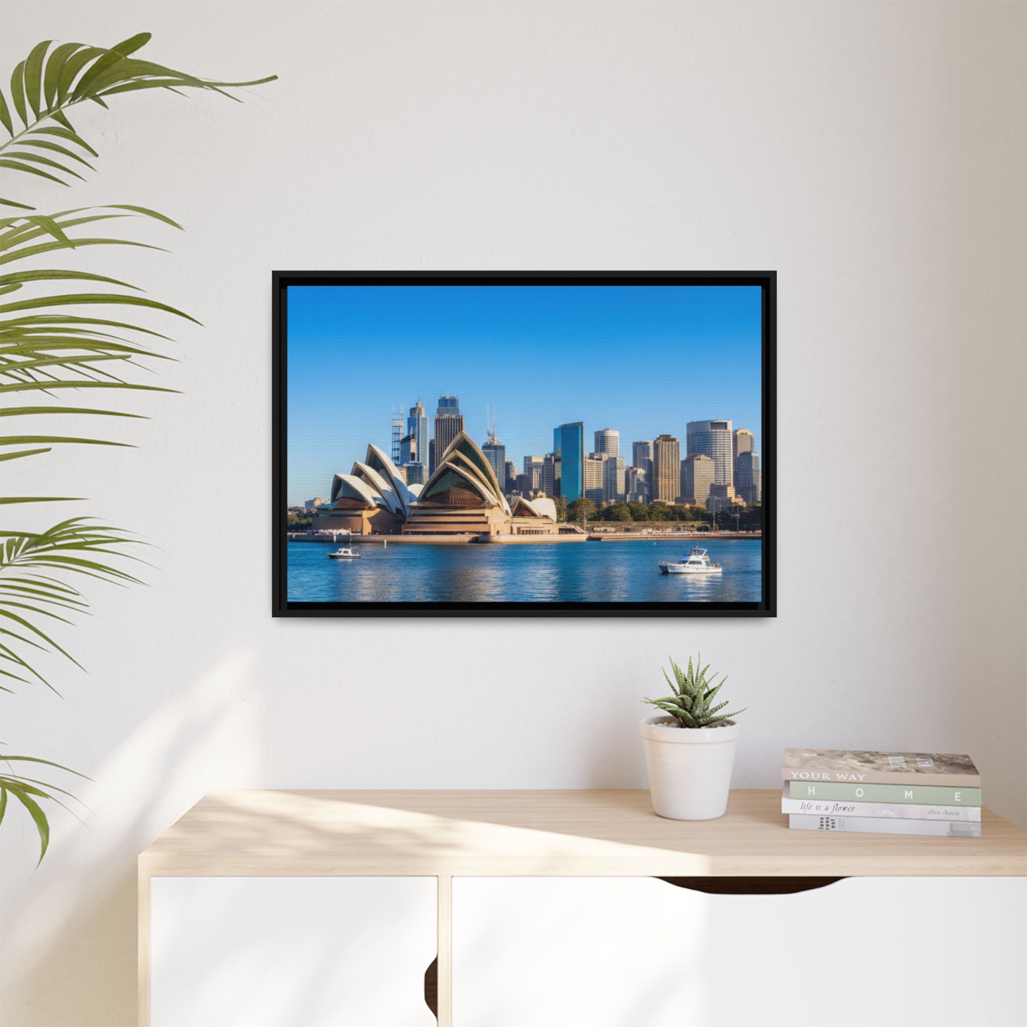 Sydney Opera House & Harbour Skyline- Stunning Image