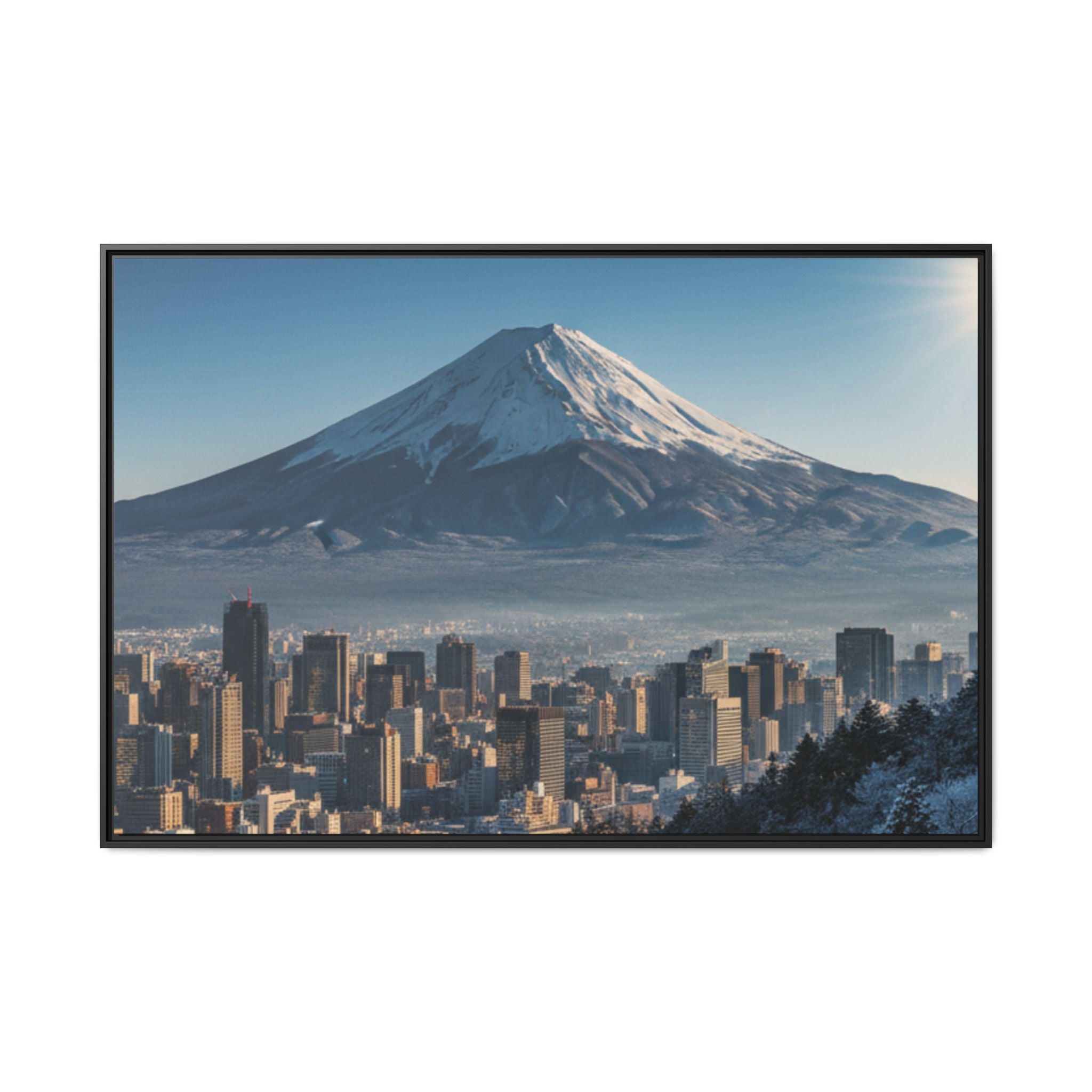 Mountain Cityscape - Beautiful Mountain Image