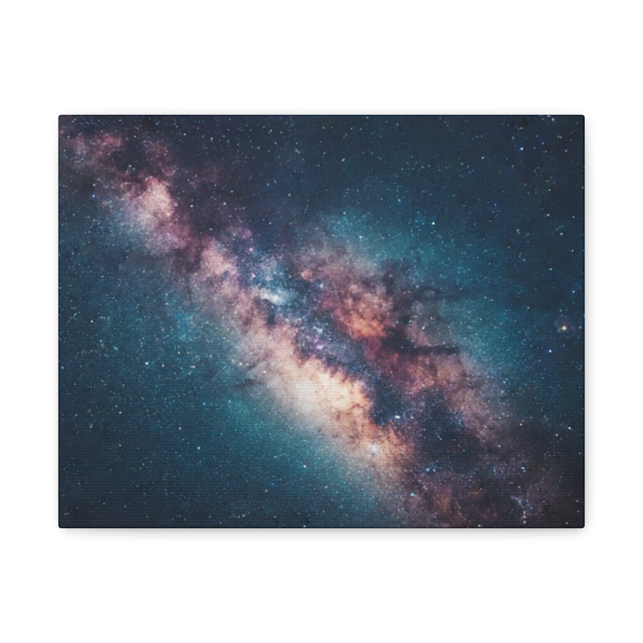 Milky Way Galaxy Canvas Wall Art — Stretched Space Photography Print