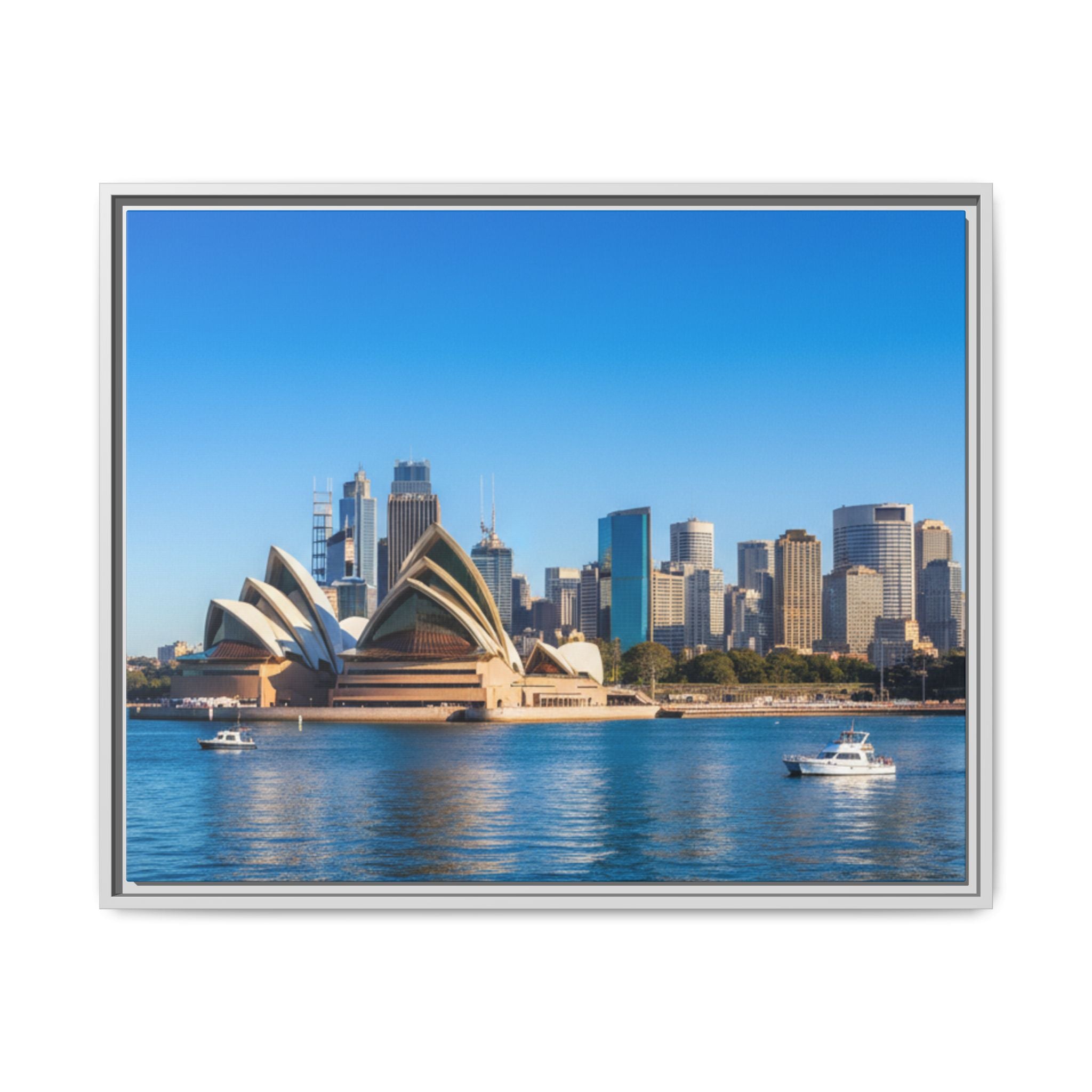 Sydney Opera House & Harbour Skyline- Stunning Image