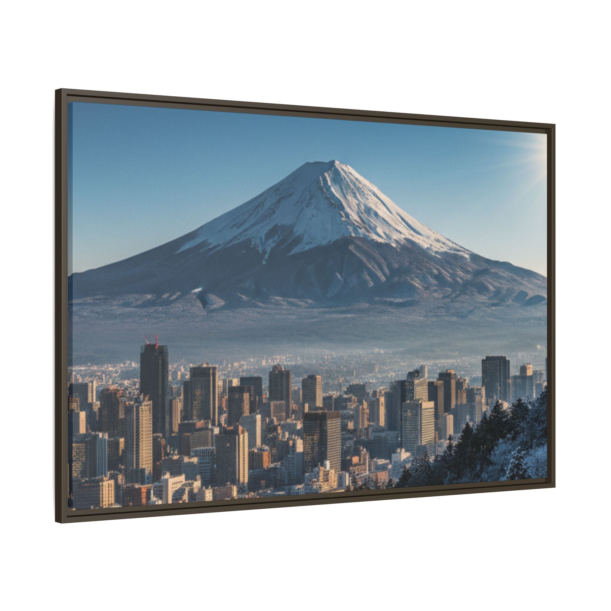 Mountain Cityscape - Beautiful Mountain Image