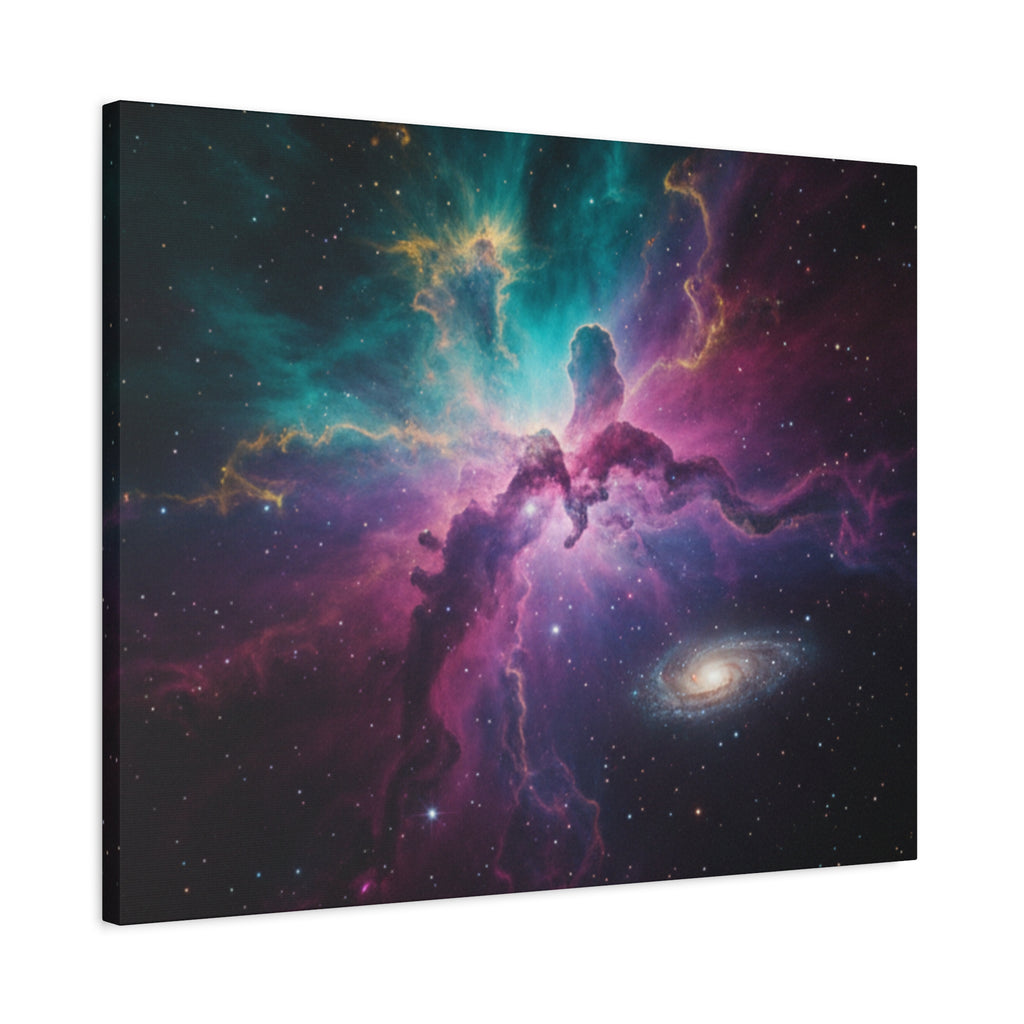 Galaxy Nebula Universe Print — Stretched Space Wall Art (1.25" Depth)