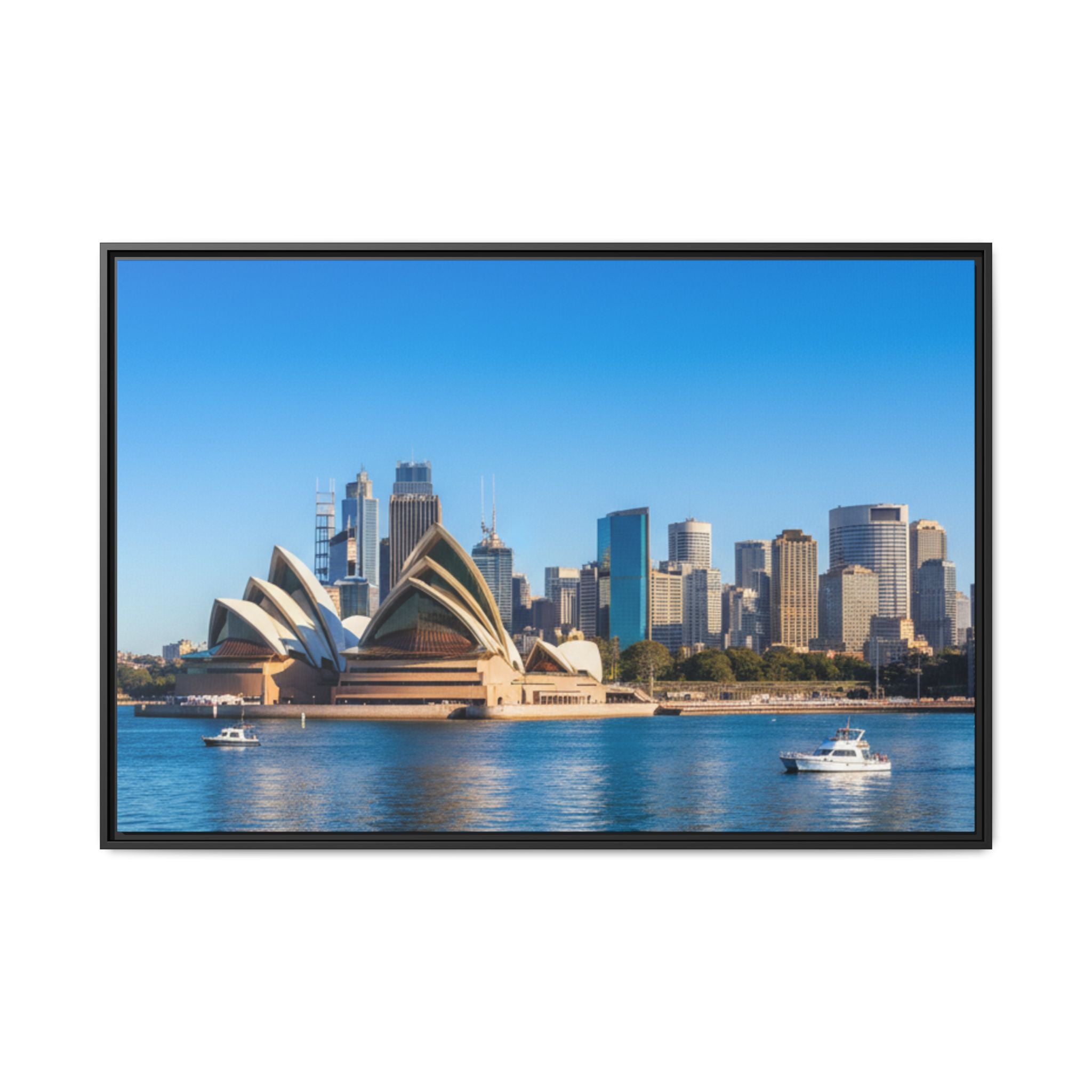 Sydney Opera House & Harbour Skyline- Stunning Image