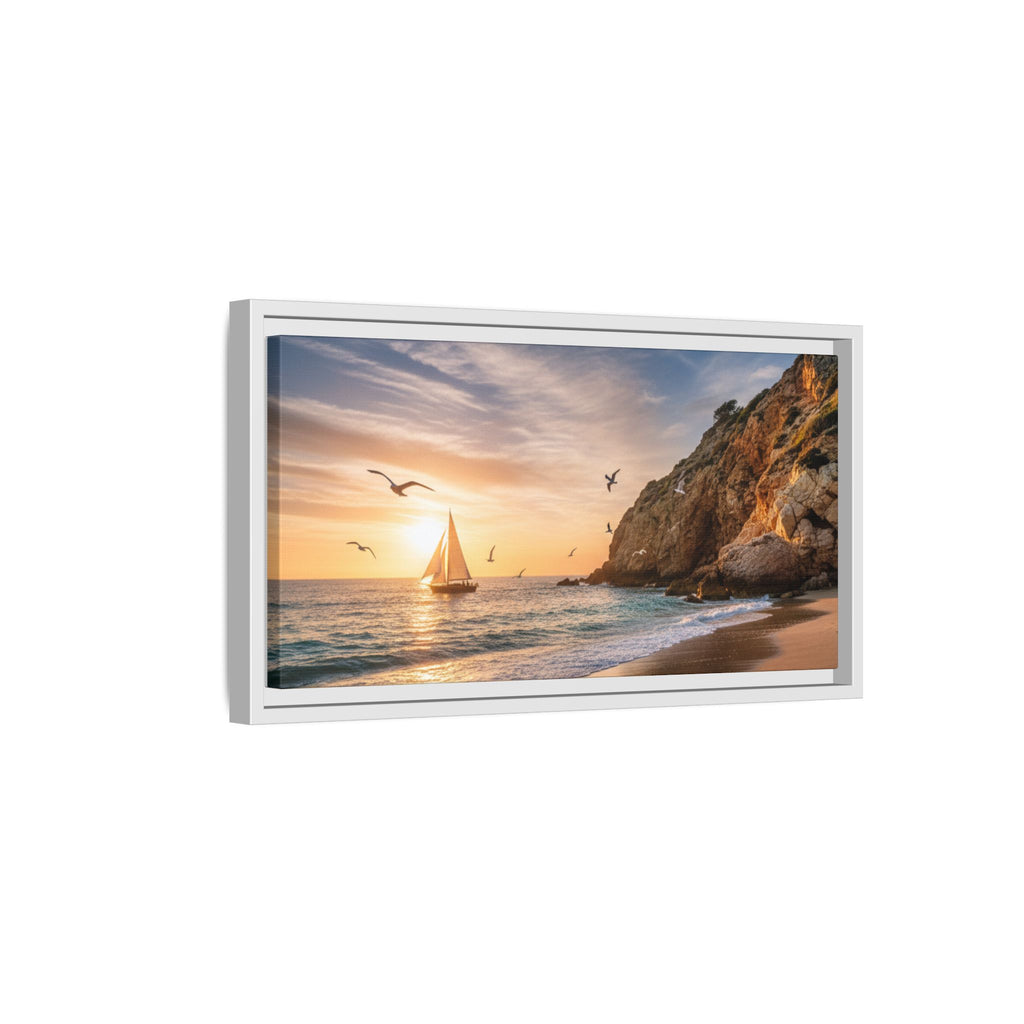 Sunset Sail Beach Landscape - Stunning Image!