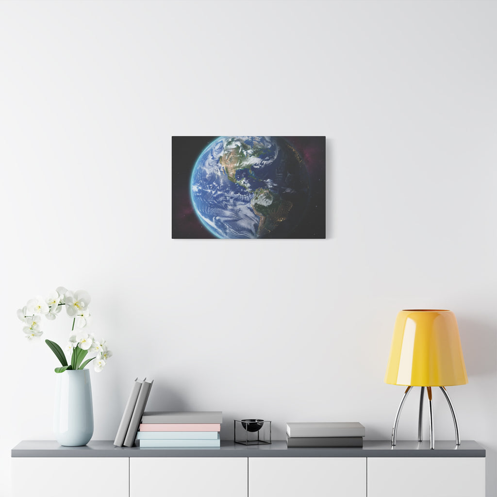 Stunning Earth From Space Wall Art