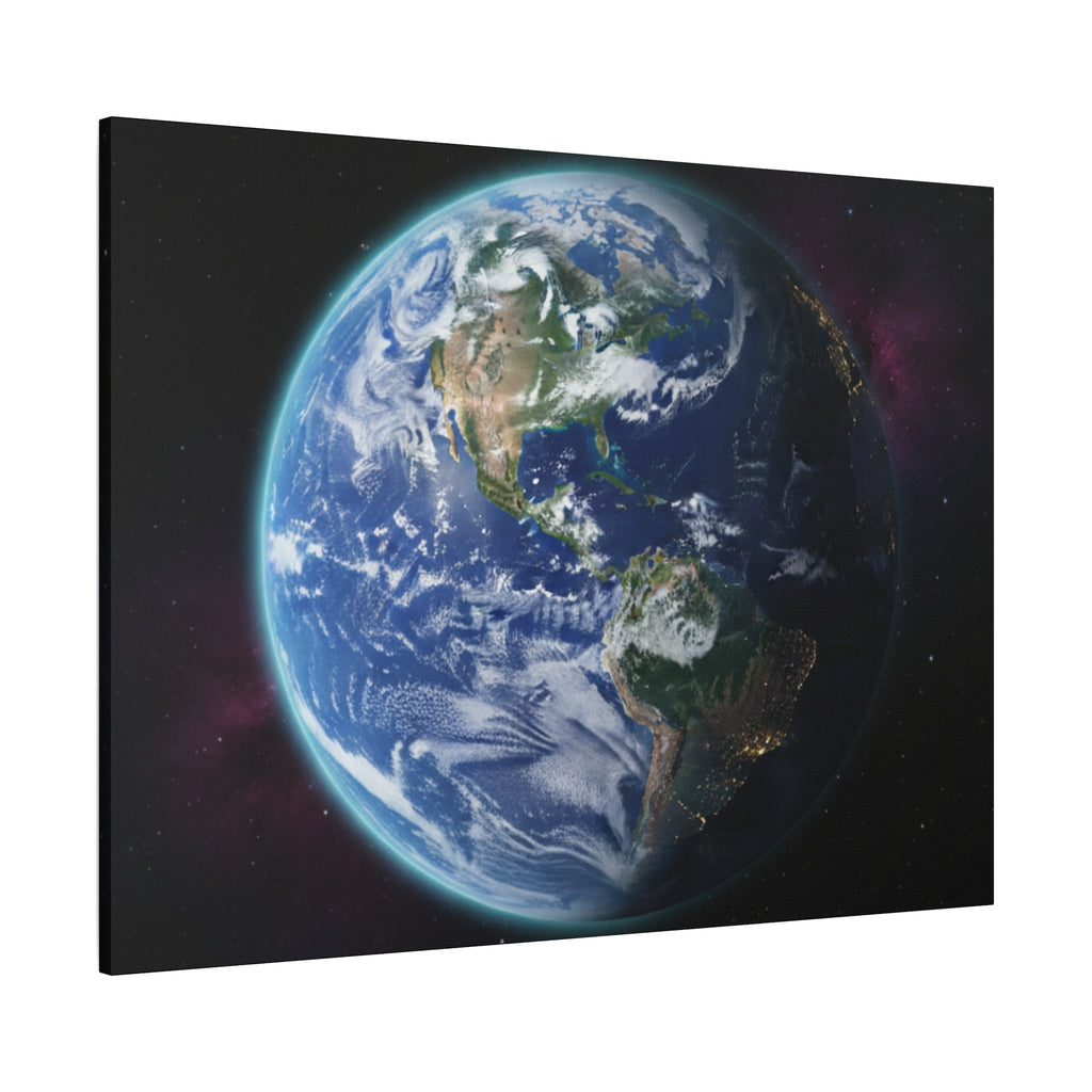 Stunning Earth From Space Wall Art