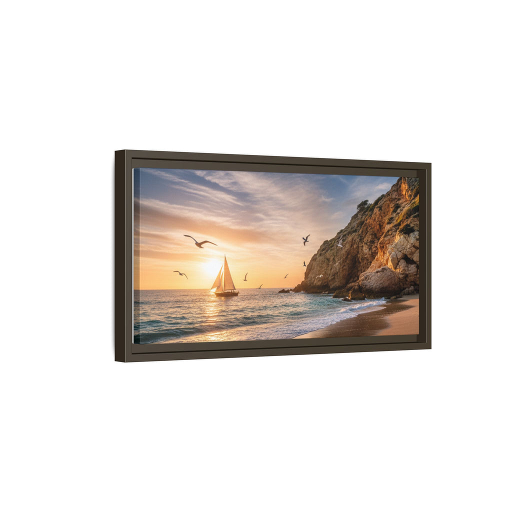 Sunset Sail Beach Landscape - Stunning Image!