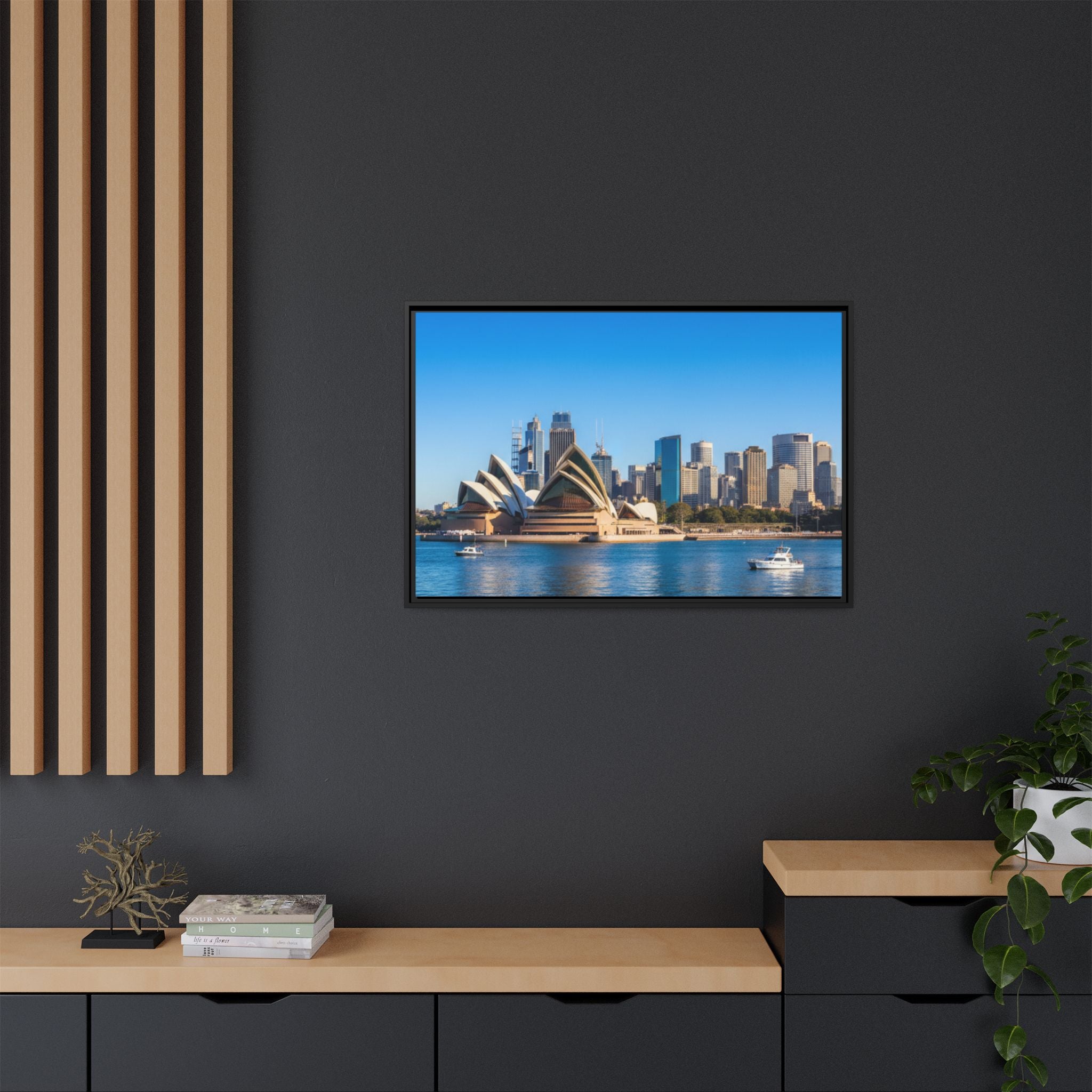 Sydney Opera House & Harbour Skyline- Stunning Image