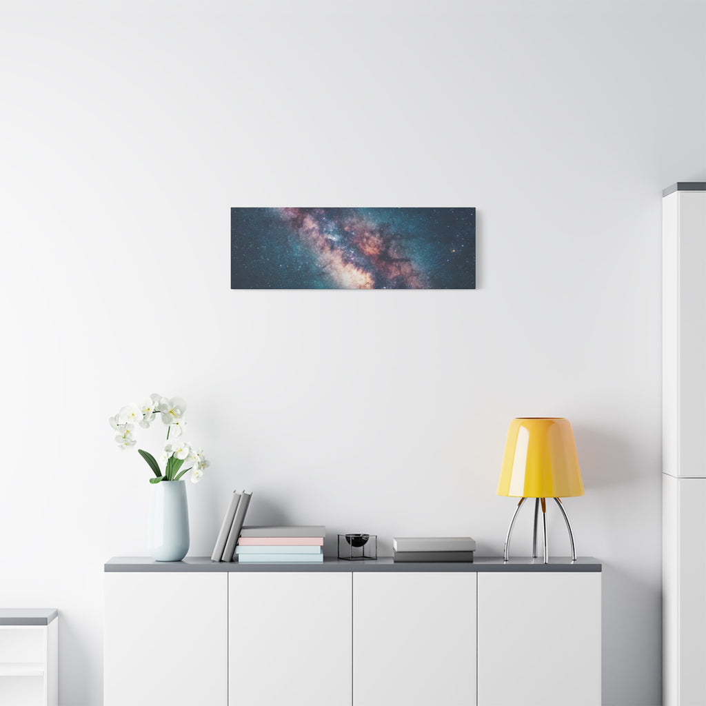 Milky Way Galaxy Canvas Wall Art — Stretched Space Photography Print