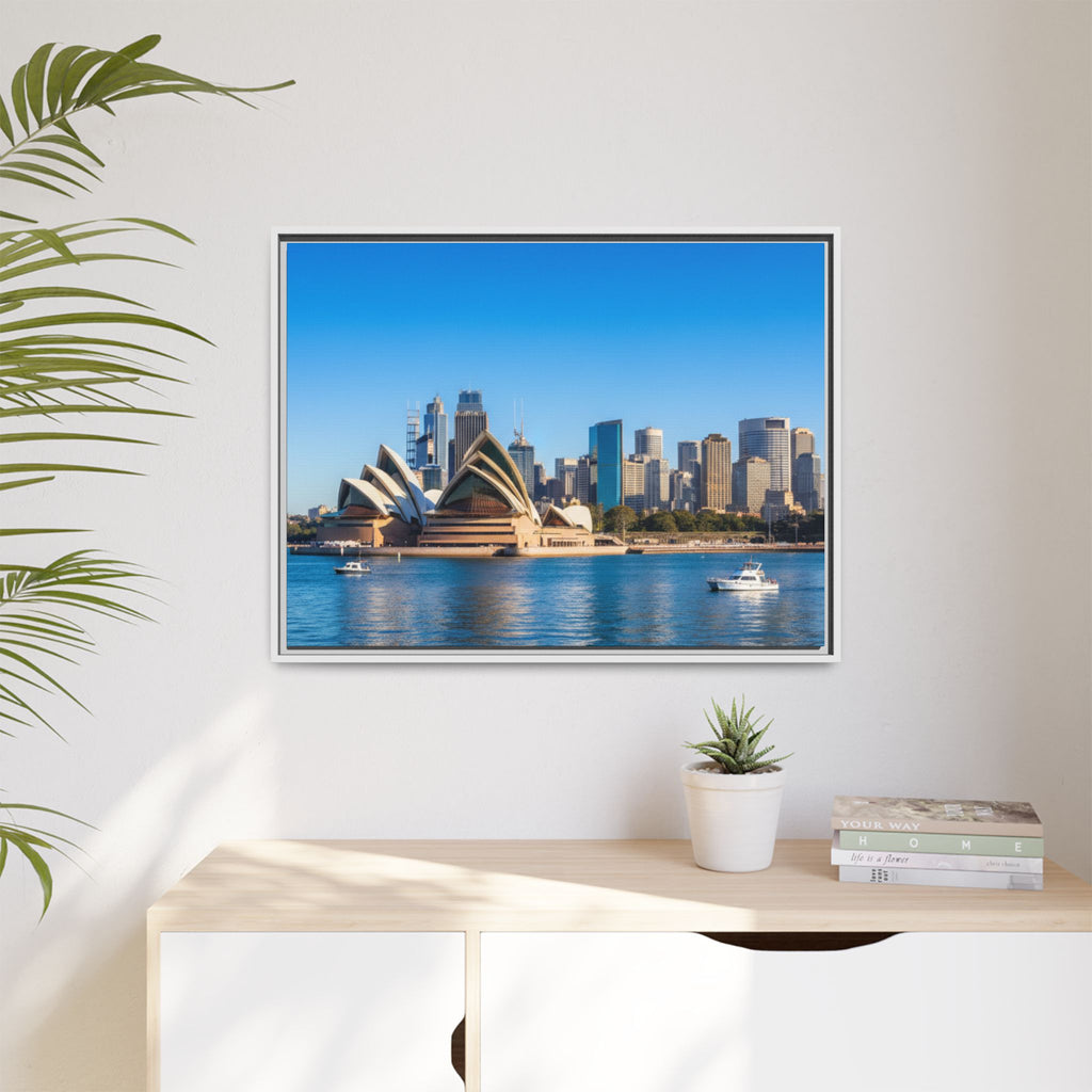 Sydney Opera House & Harbour Skyline- Stunning Image