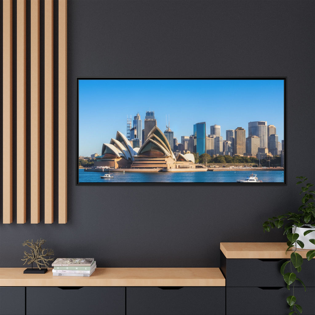 Sydney Opera House & Harbour Skyline- Stunning Image