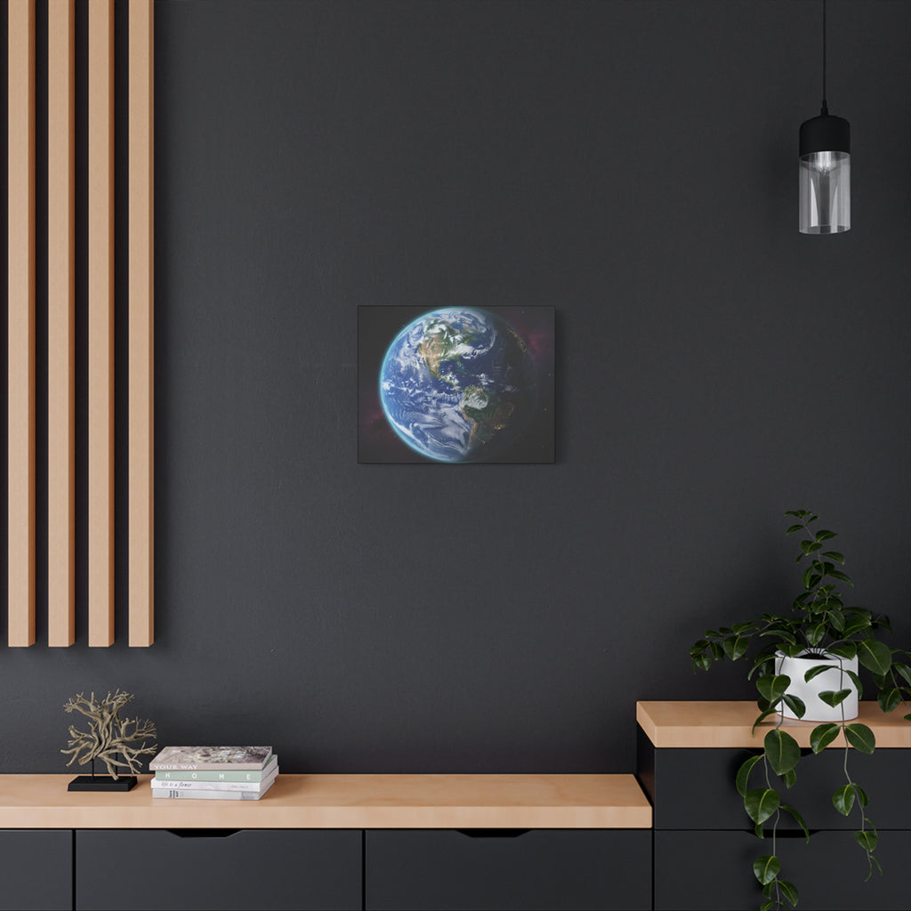 Stunning Earth From Space Wall Art