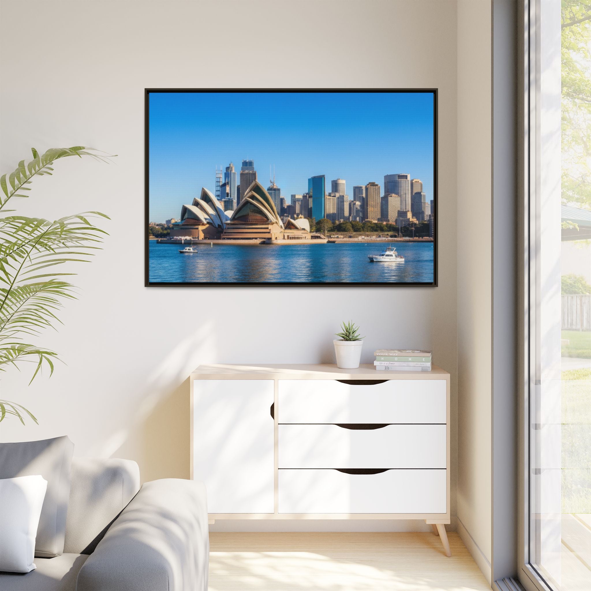 Sydney Opera House & Harbour Skyline- Stunning Image