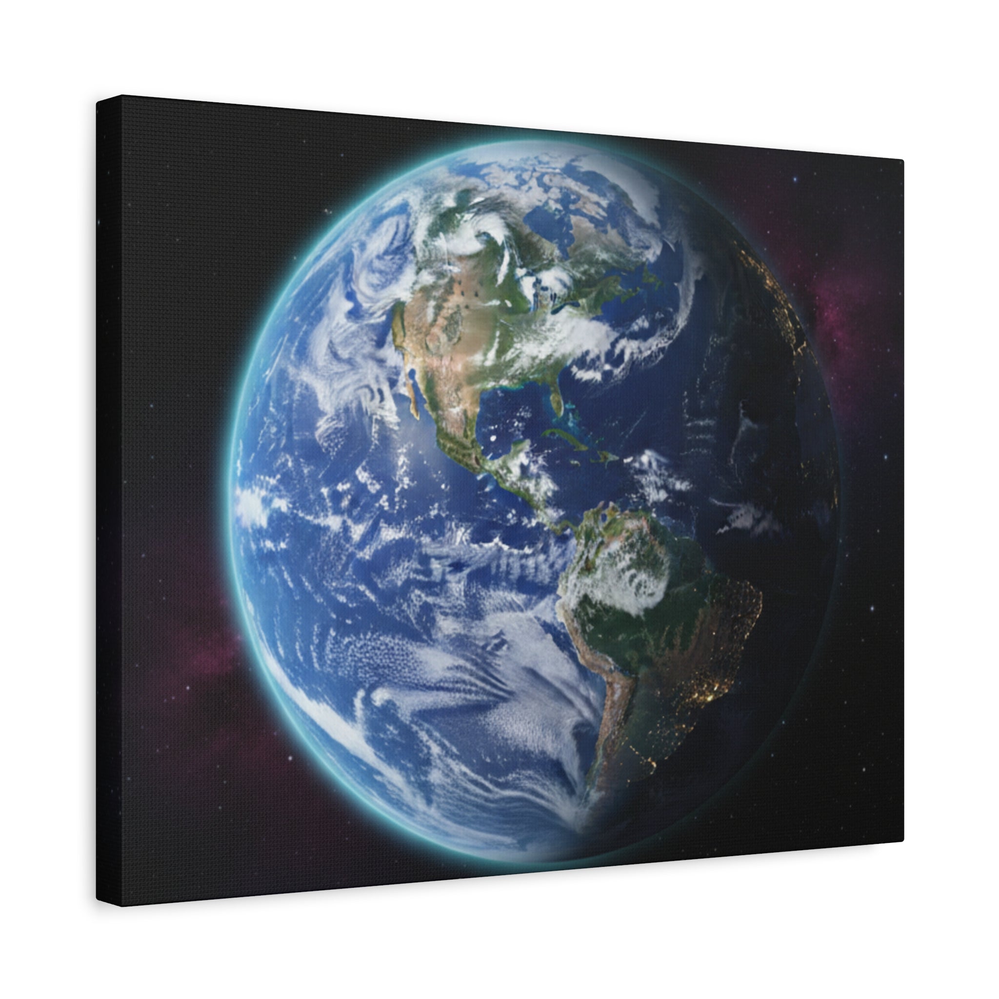 Stunning Earth From Space Wall Art