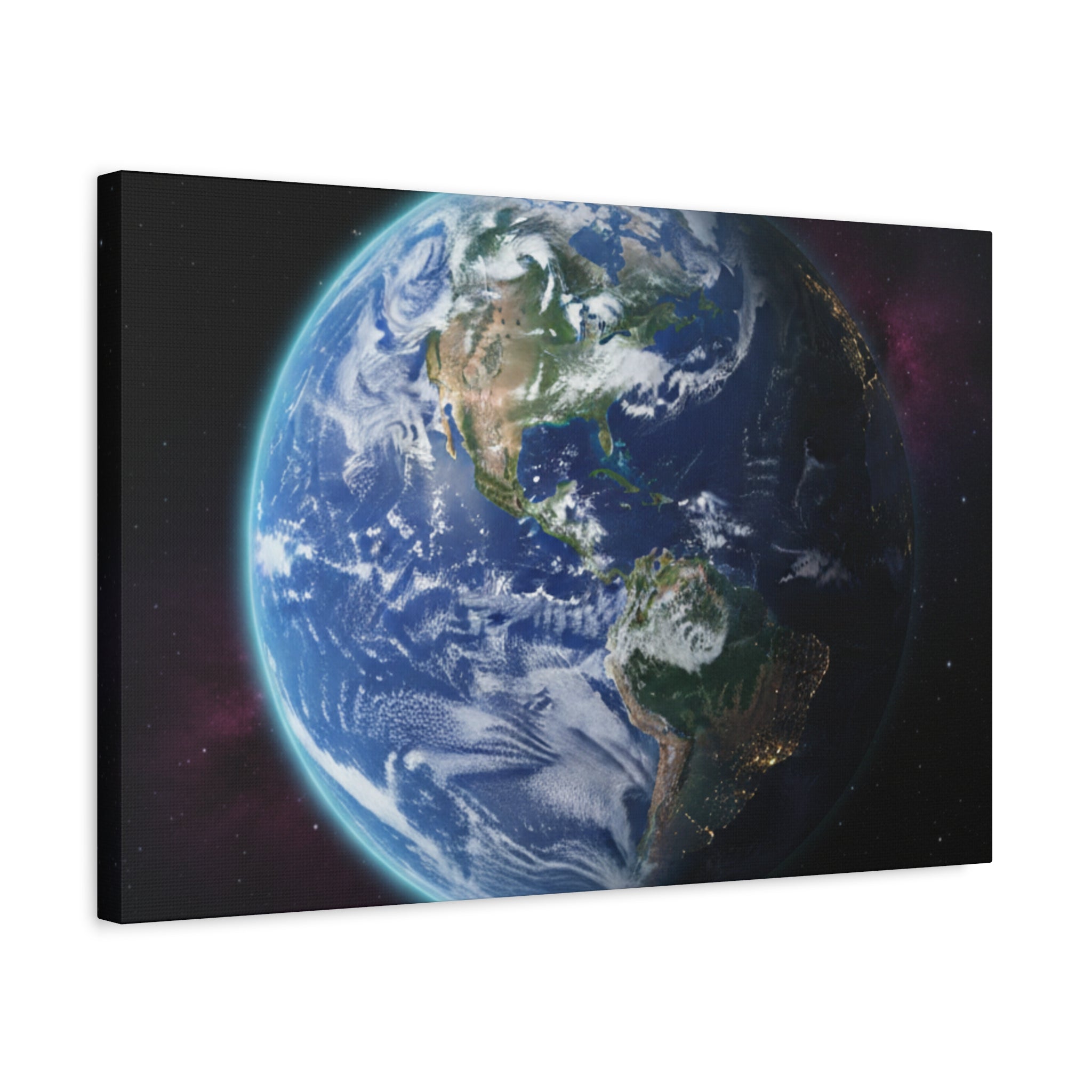Stunning Earth From Space Wall Art