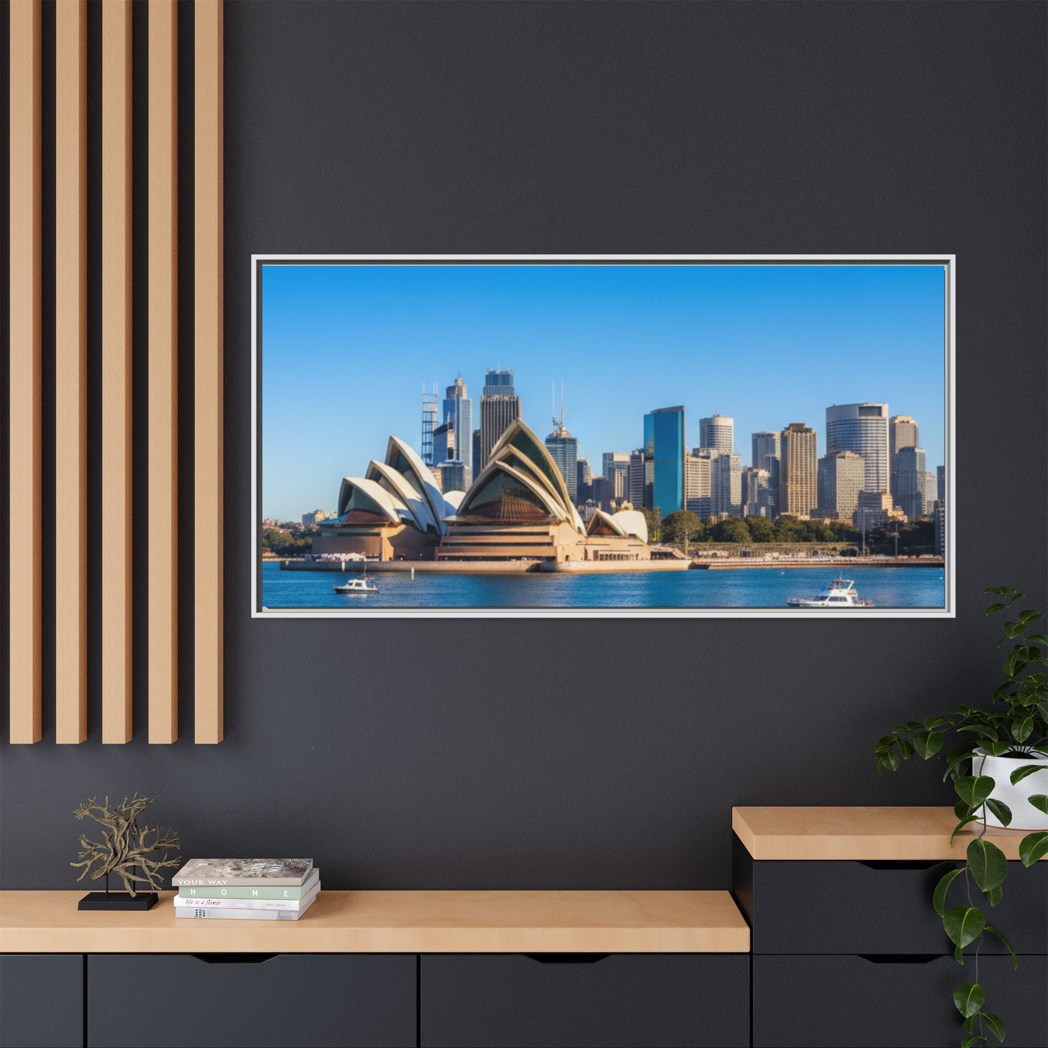 Sydney Opera House & Harbour Skyline- Stunning Image