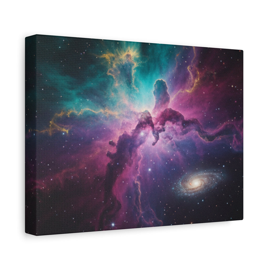 Galaxy Nebula Universe Print — Stretched Space Wall Art (1.25" Depth)