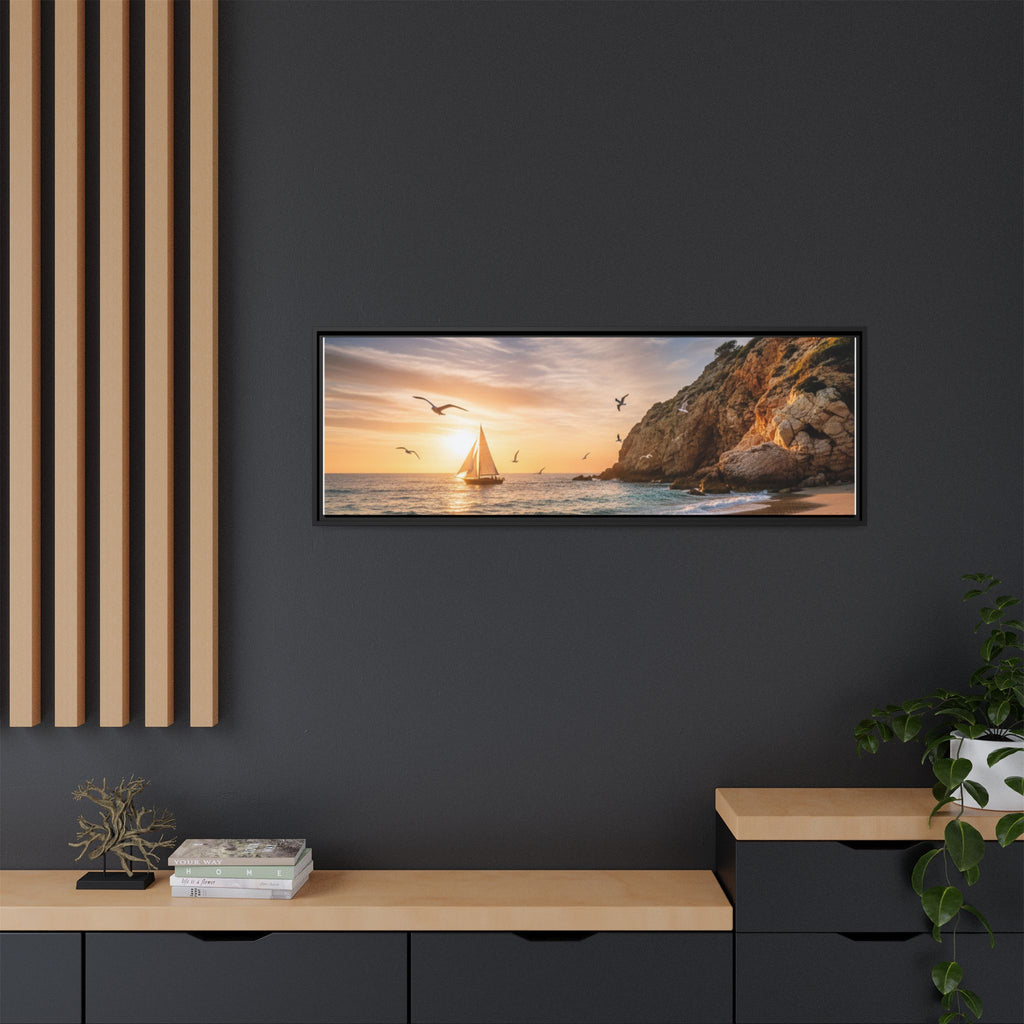 Sunset Sail Beach Landscape - Stunning Image!