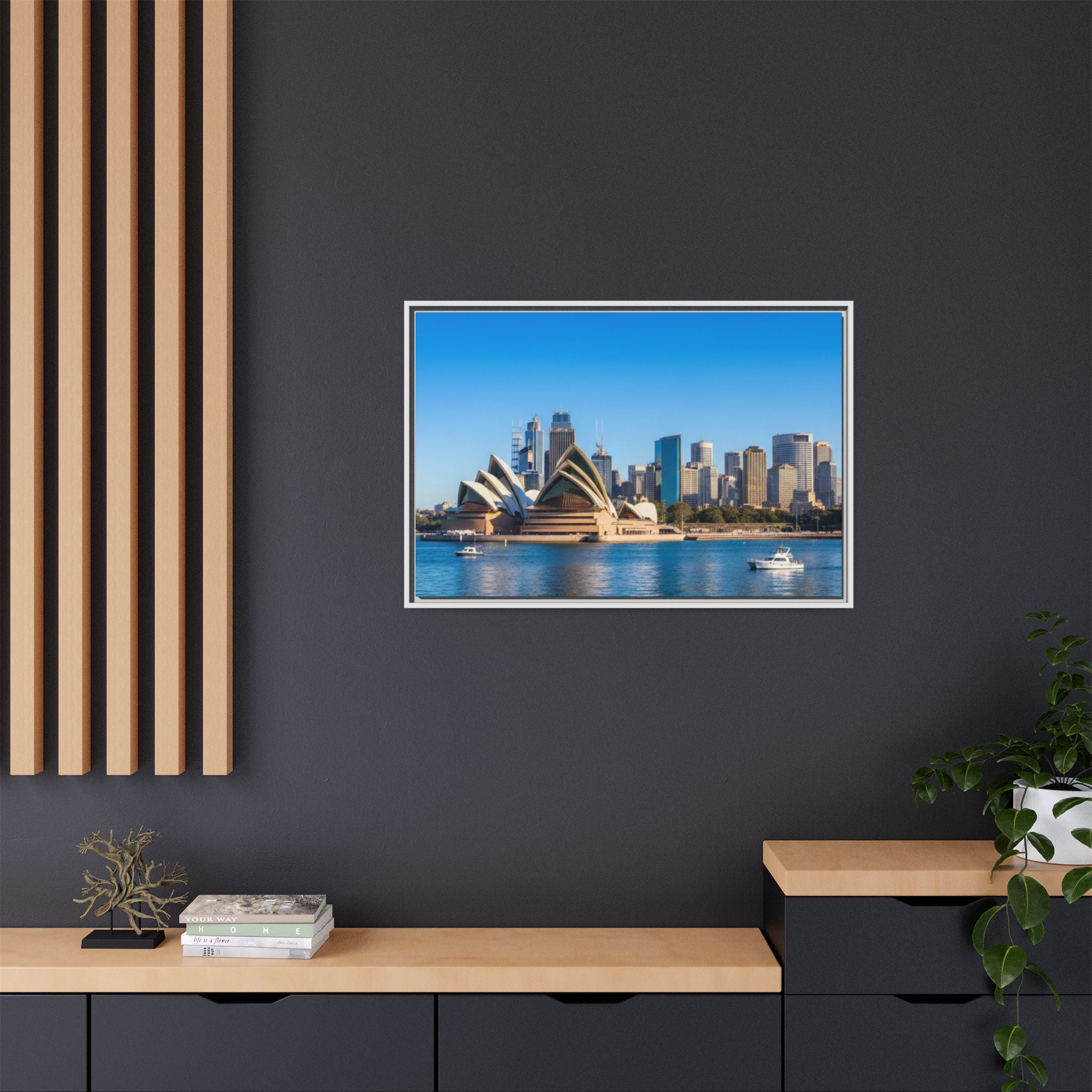Sydney Opera House & Harbour Skyline- Stunning Image