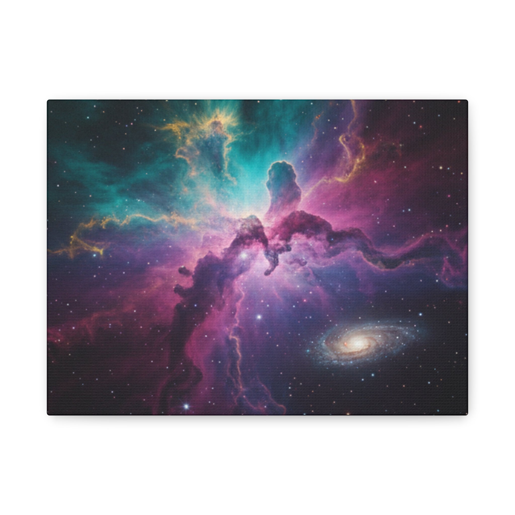 Galaxy Nebula Universe Print — Stretched Space Wall Art (1.25" Depth)