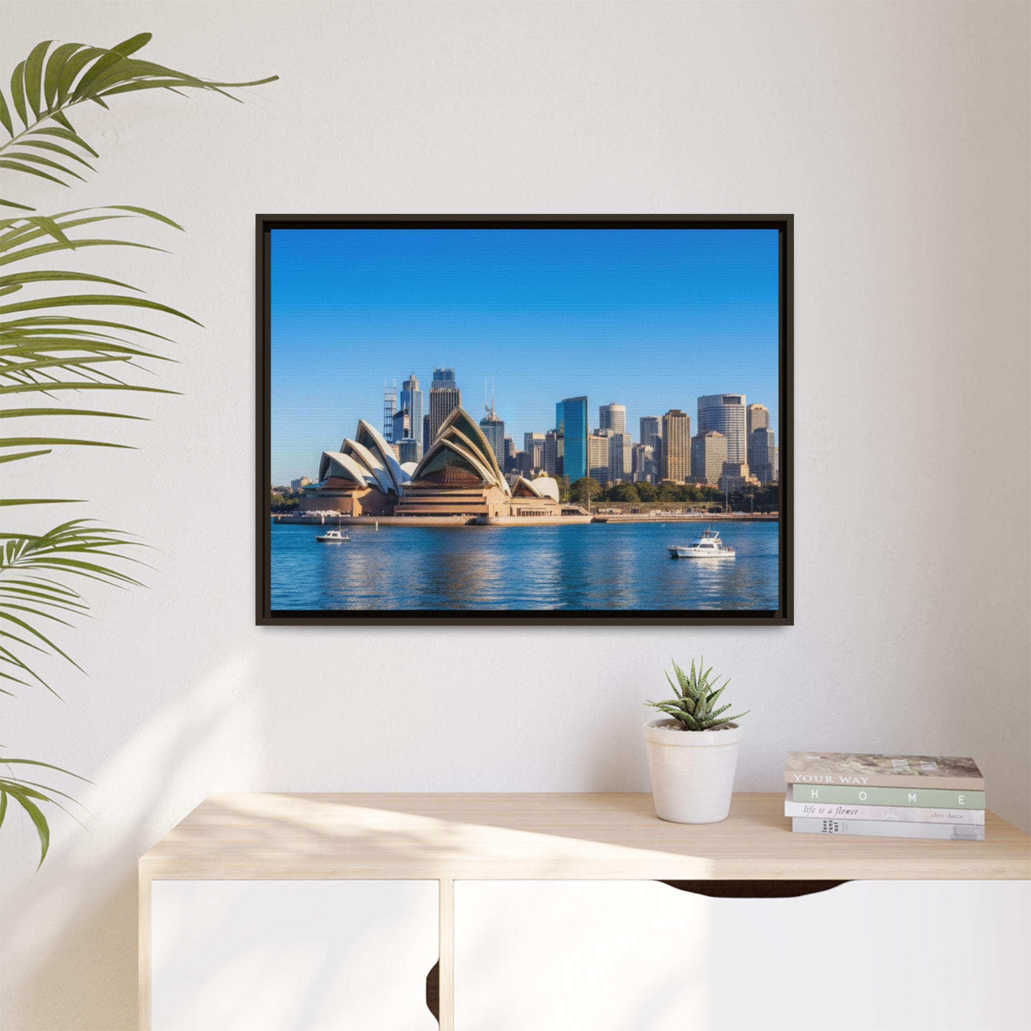 Sydney Opera House & Harbour Skyline- Stunning Image