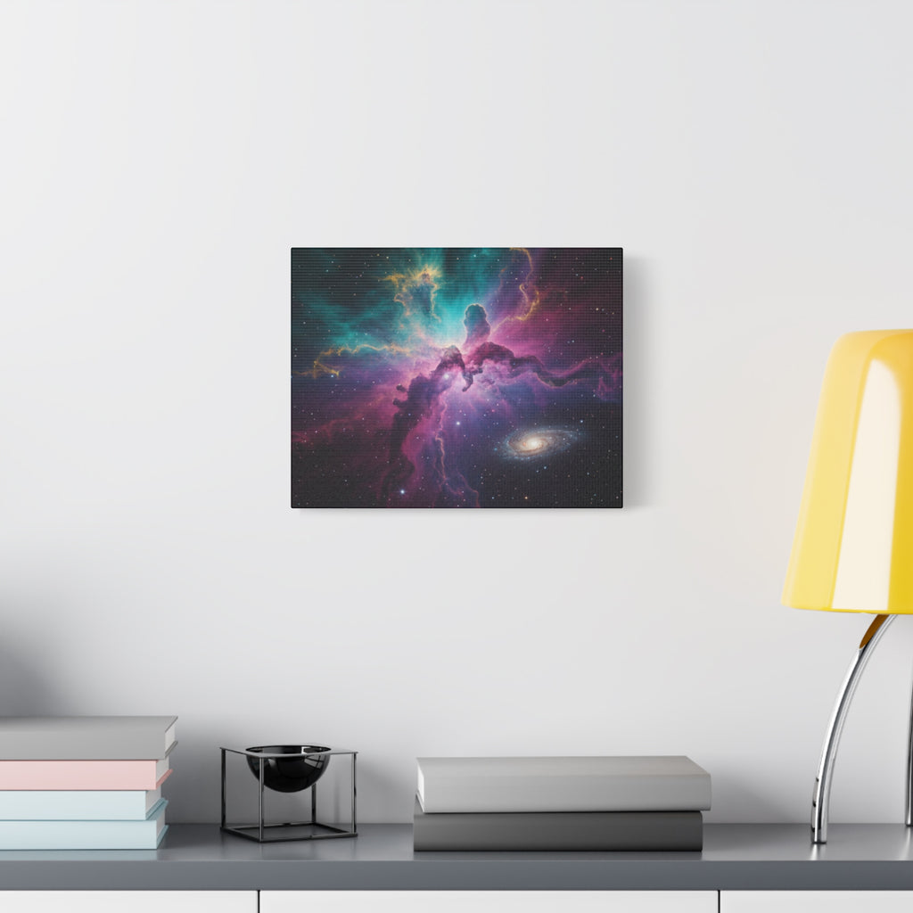 Galaxy Nebula Universe Print — Stretched Space Wall Art (1.25" Depth)
