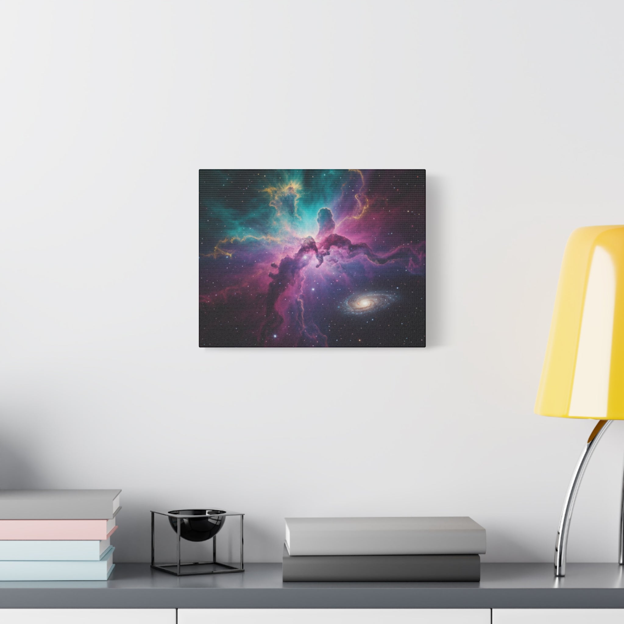Galaxy Nebula Universe Print — Stretched Space Wall Art (1.25" Depth)