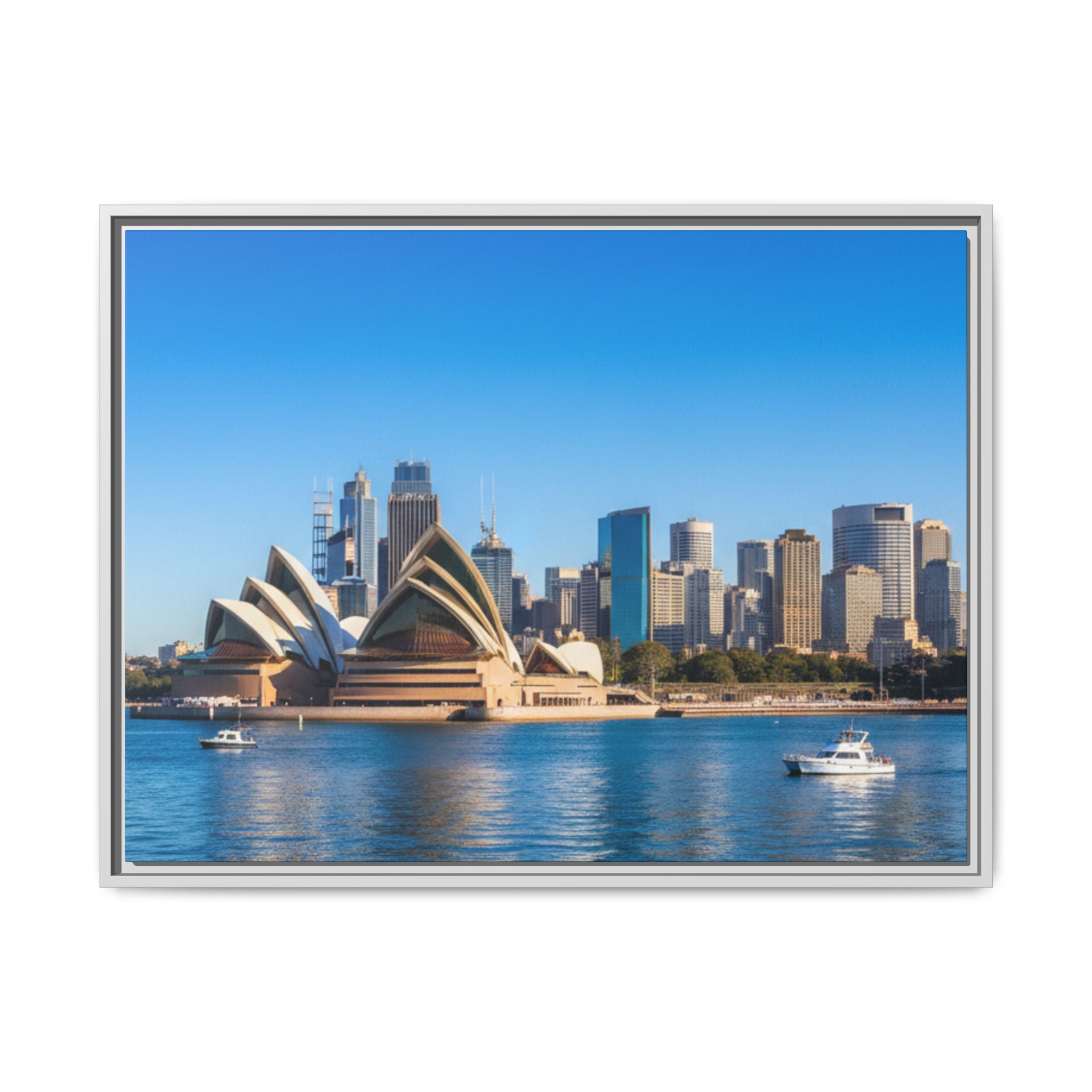 Sydney Opera House & Harbour Skyline- Stunning Image