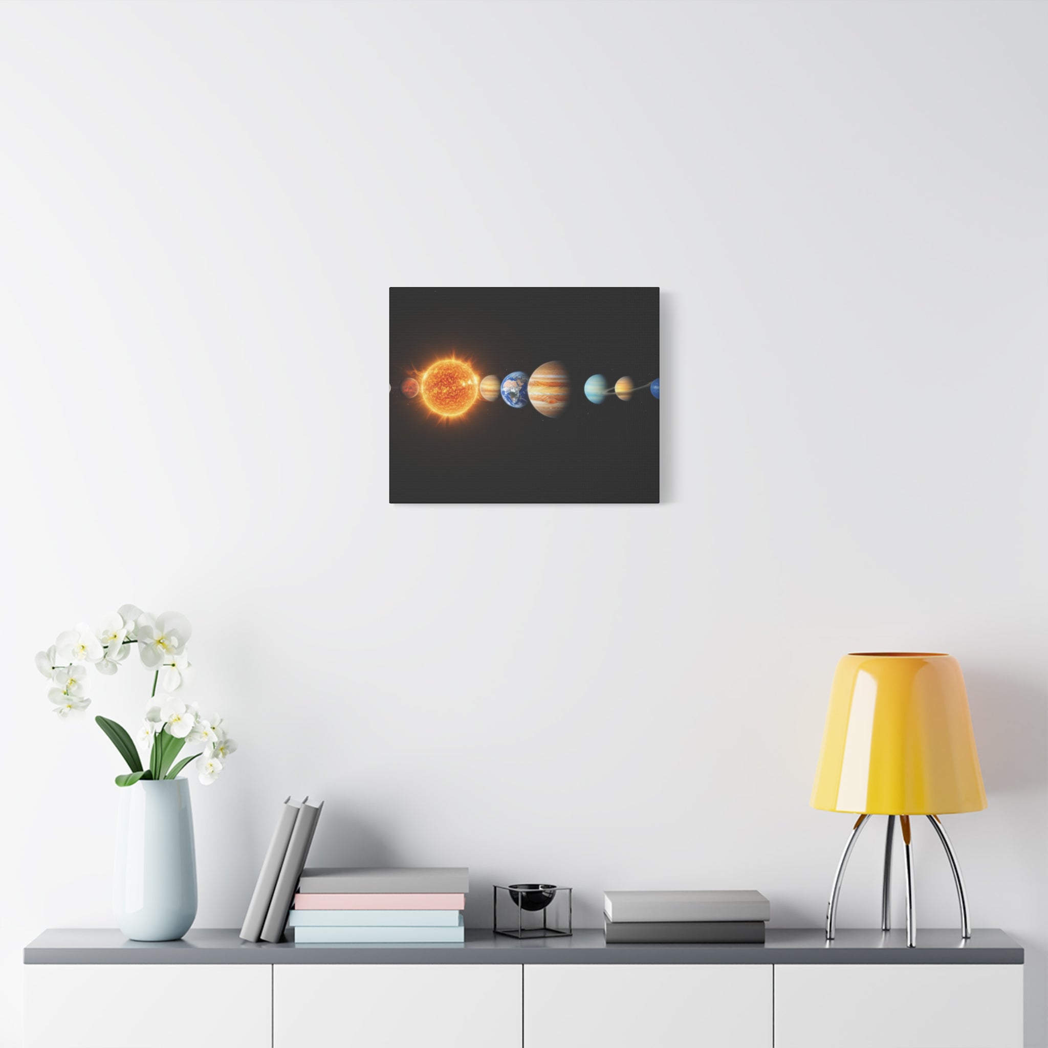 Solar System Stunning Canvas Print — Jaw-Dropping Space Wall Art
