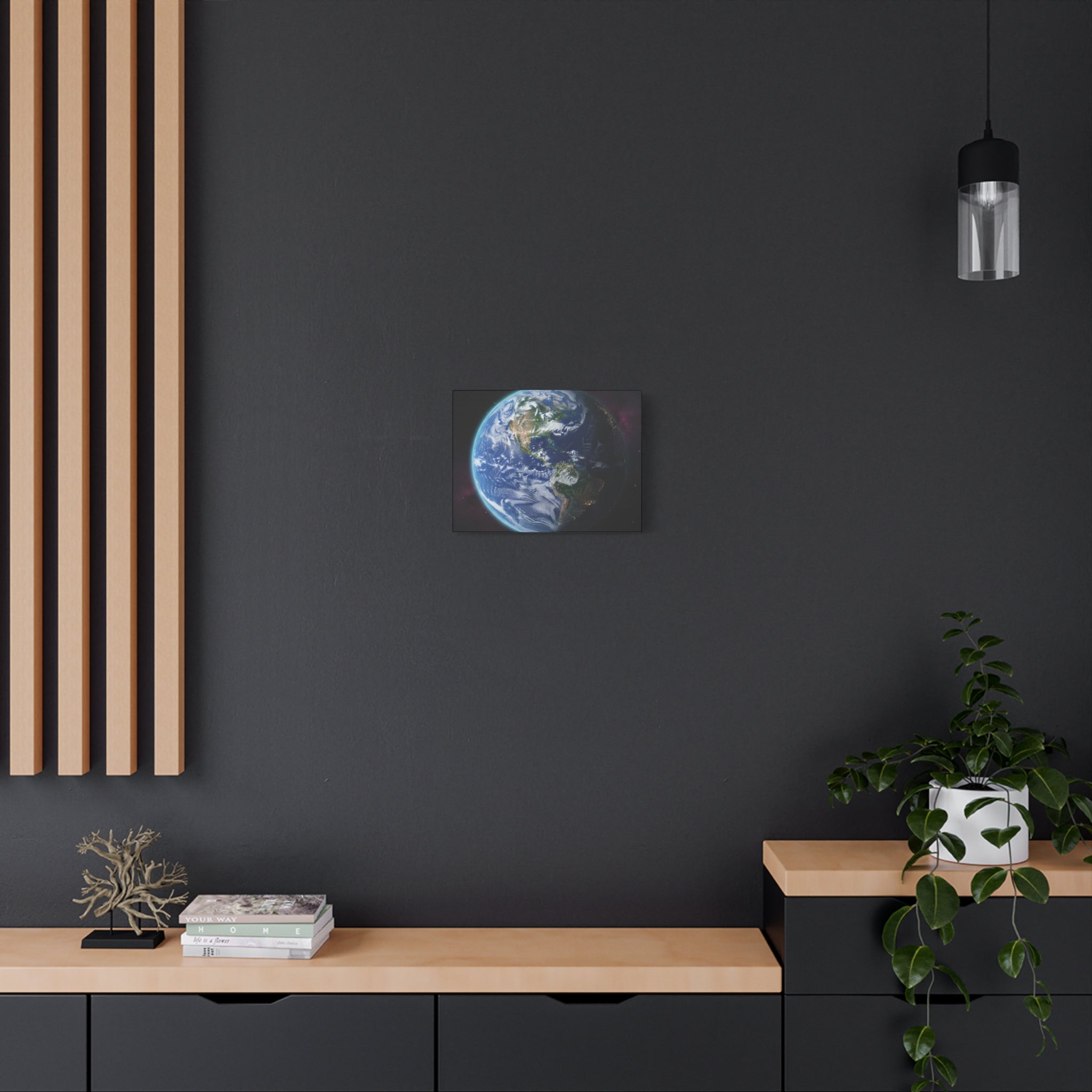 Stunning Earth From Space Wall Art