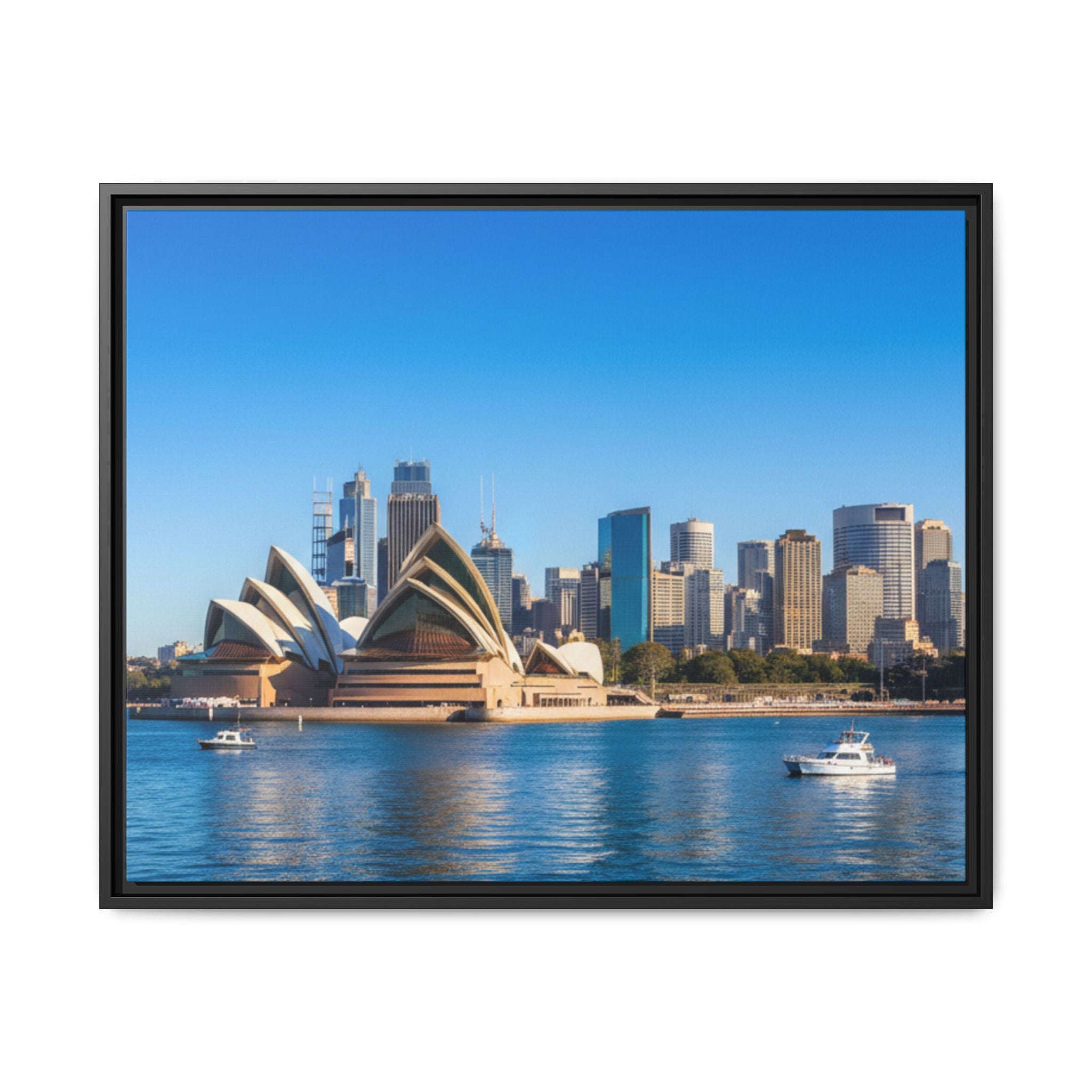 Sydney Opera House & Harbour Skyline- Stunning Image