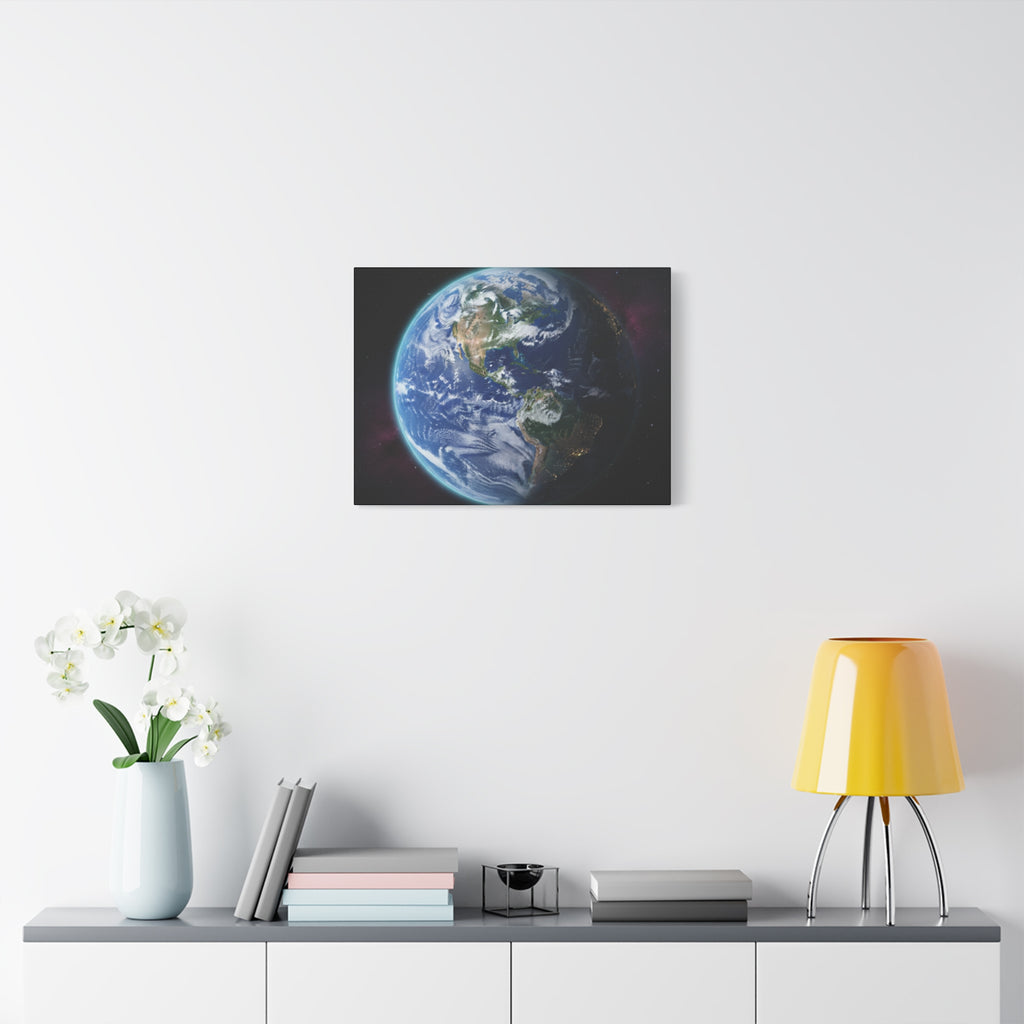 Stunning Earth From Space Wall Art