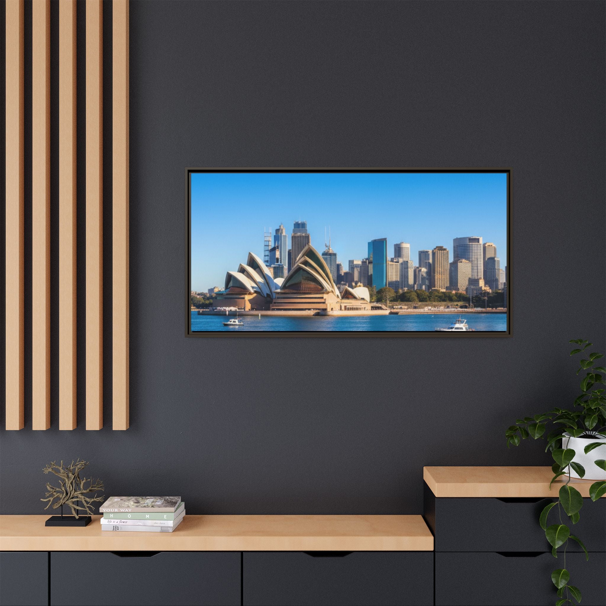 Sydney Opera House & Harbour Skyline- Stunning Image