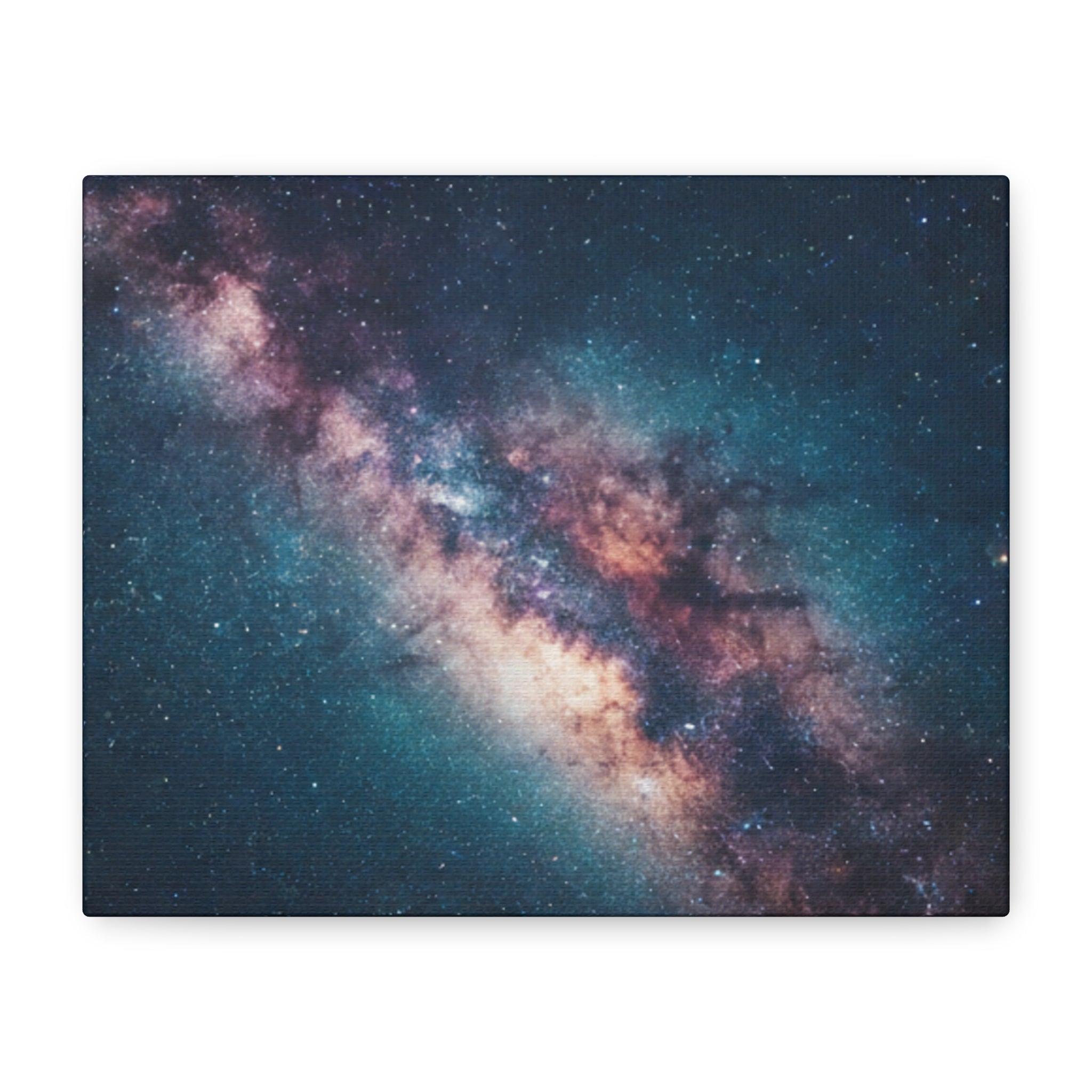 Milky Way Galaxy Canvas Wall Art — Stretched Space Photography Print