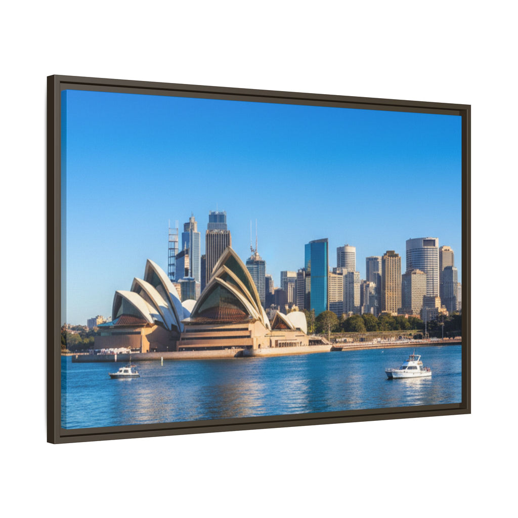 Sydney Opera House & Harbour Skyline- Stunning Image