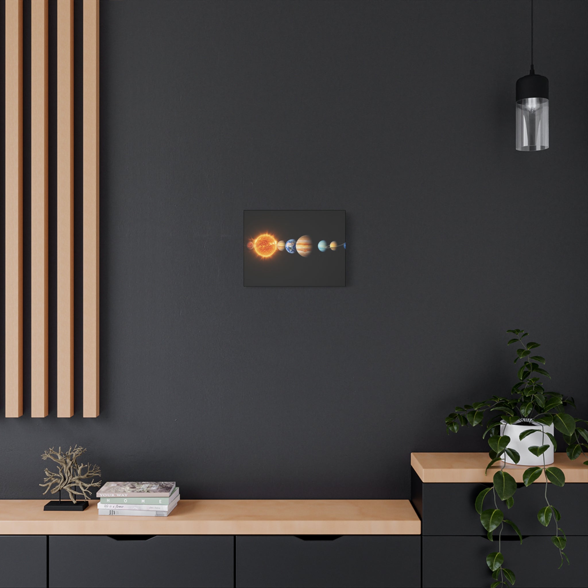 Solar System Stunning Canvas Print — Jaw-Dropping Space Wall Art