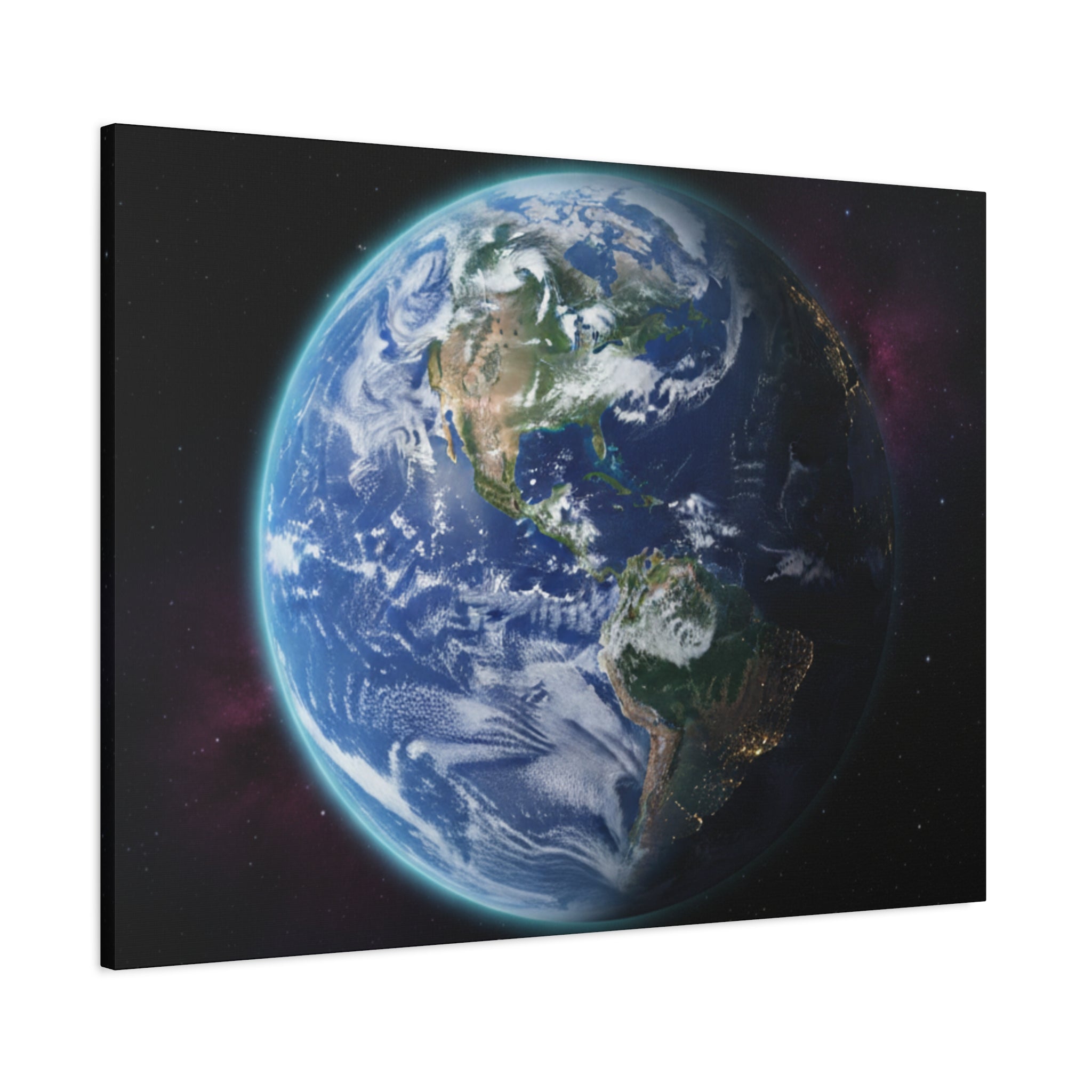 Stunning Earth From Space Wall Art