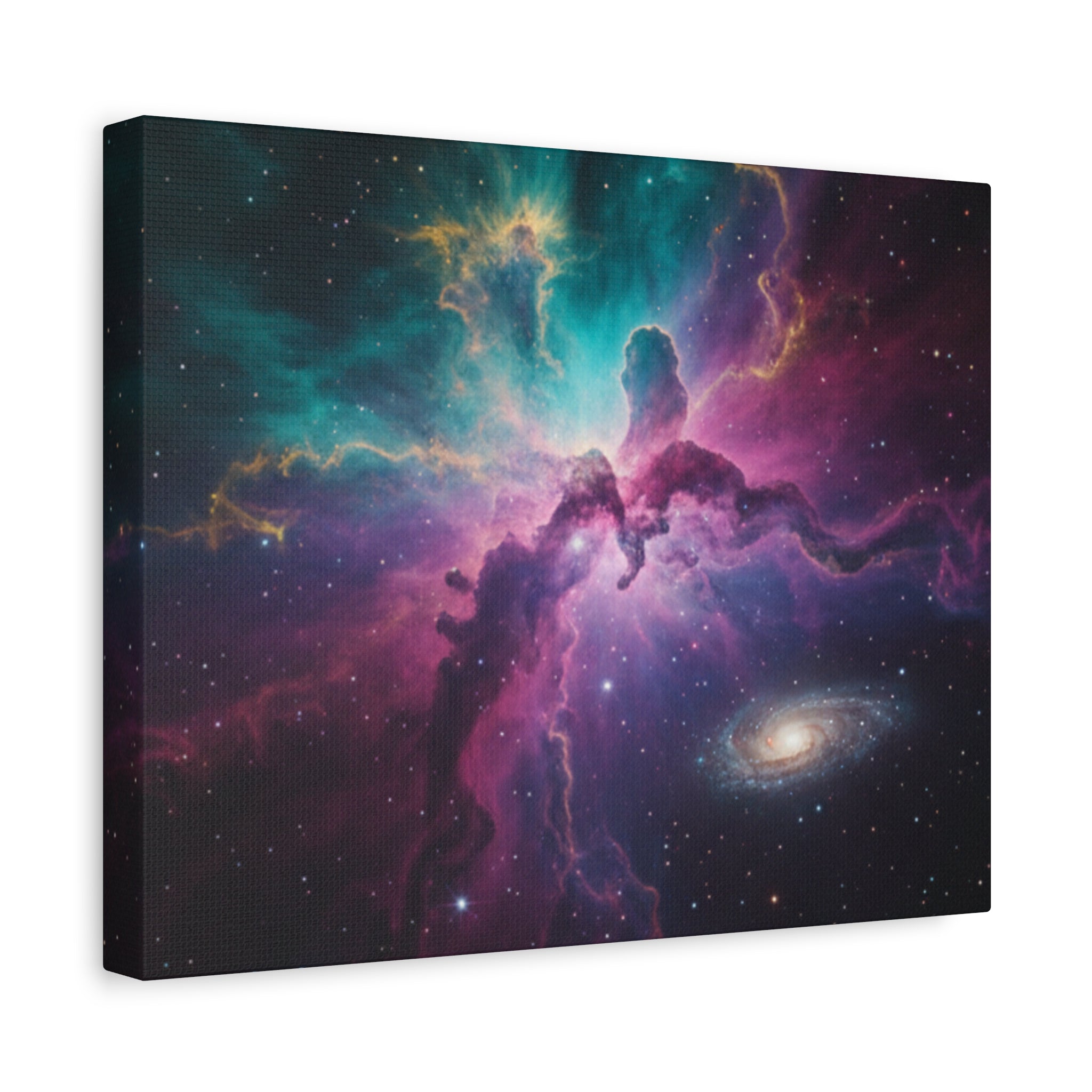 Galaxy Nebula Universe Print — Stretched Space Wall Art (1.25" Depth)