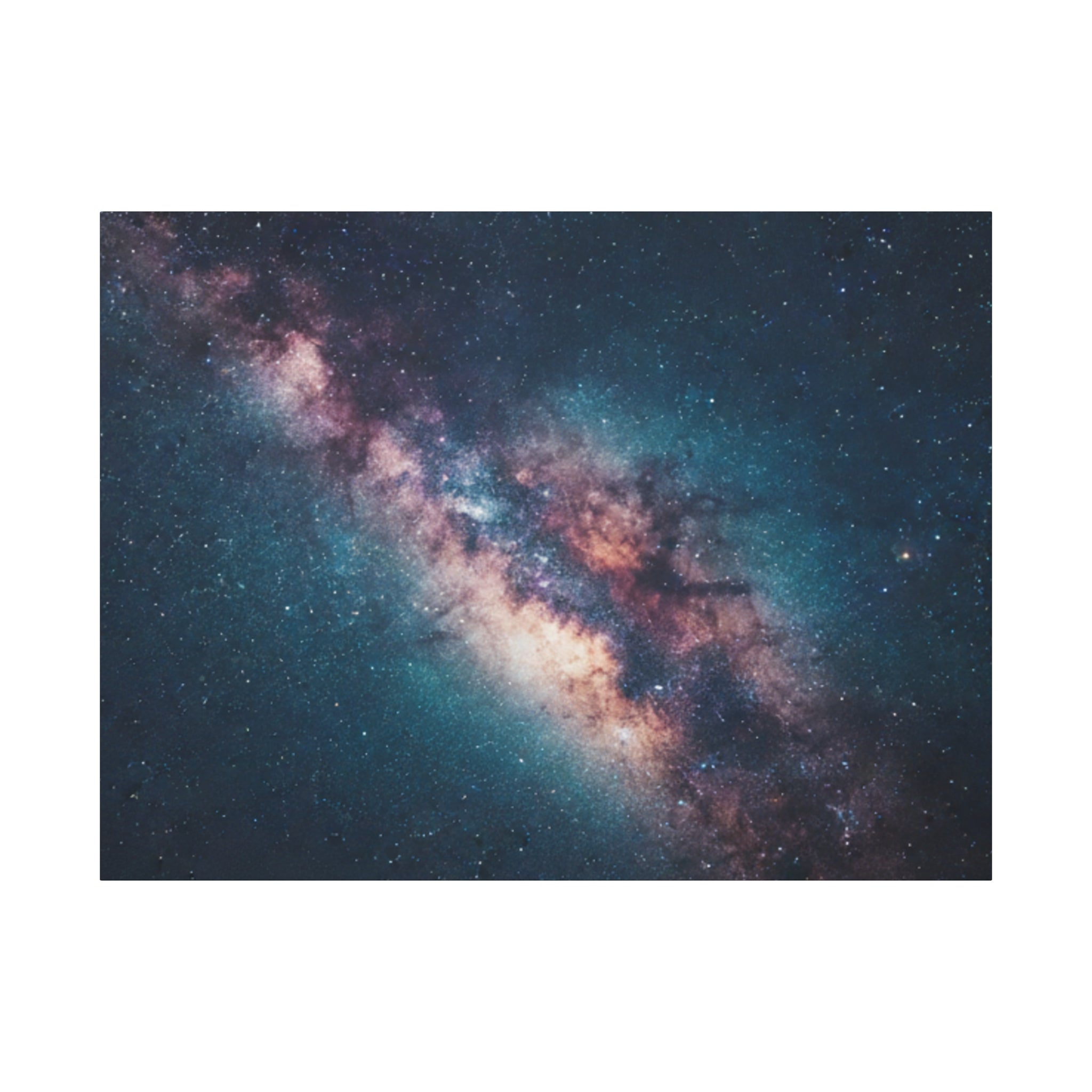 Milky Way Galaxy Canvas Wall Art — Stretched Space Photography Print