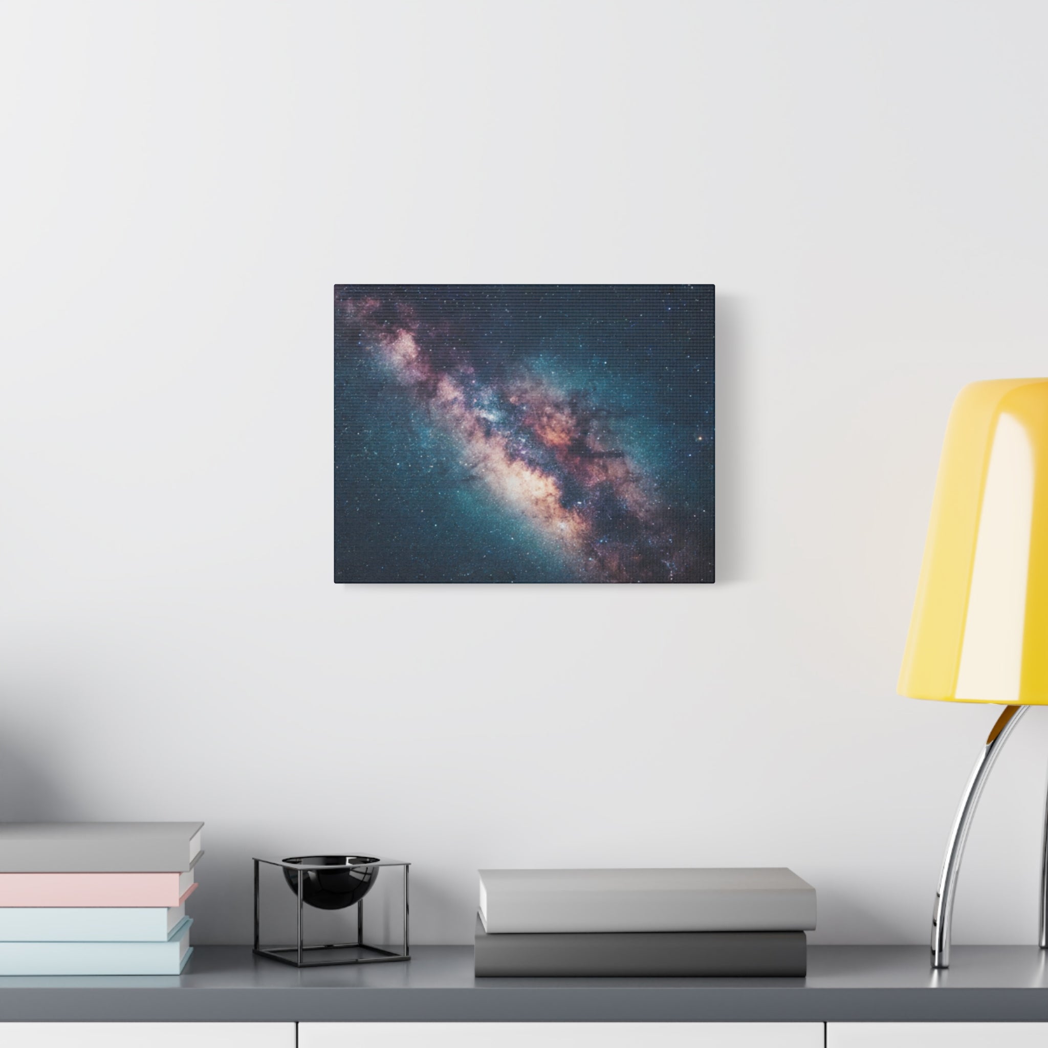 Milky Way Galaxy Canvas Wall Art — Stretched Space Photography Print