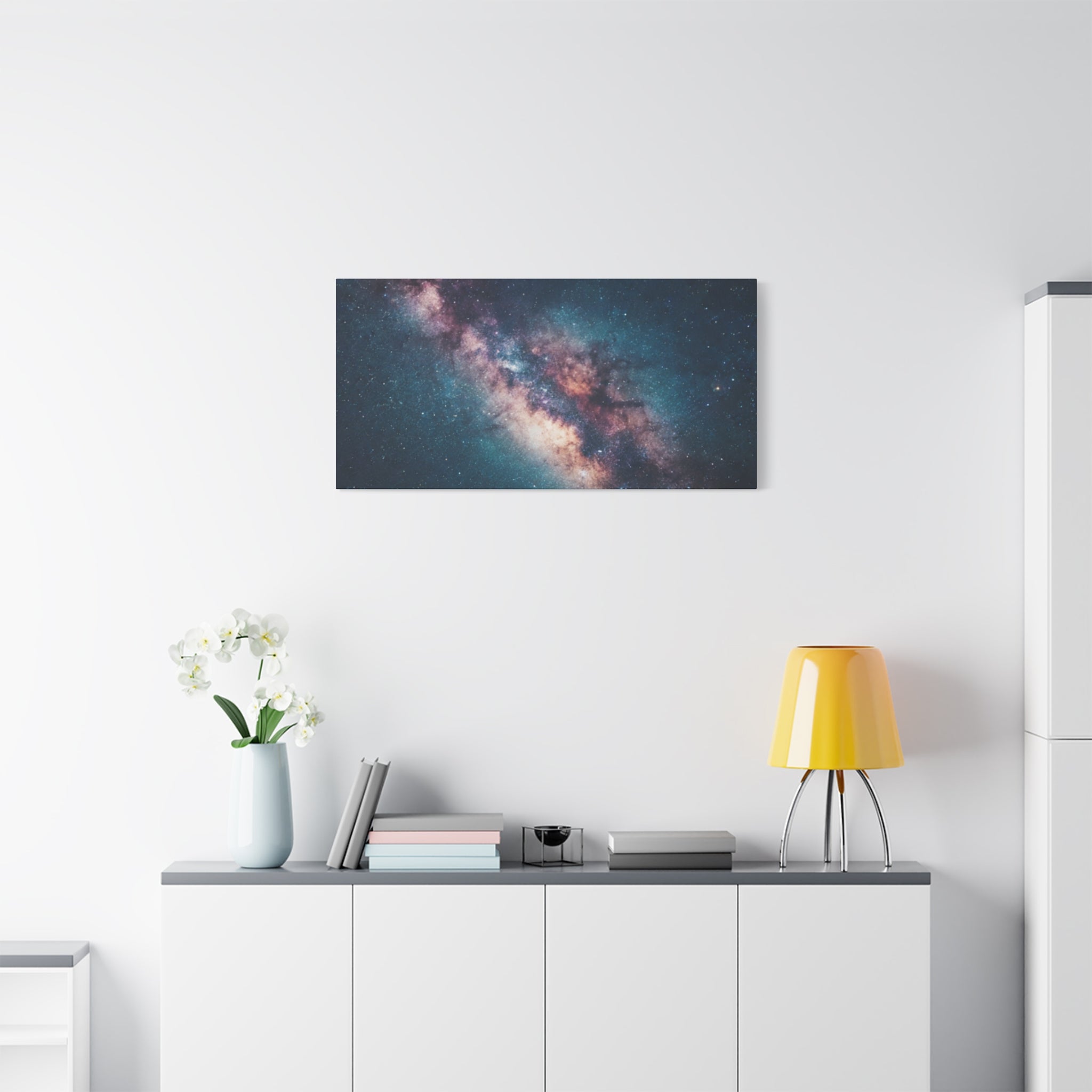 Milky Way Galaxy Canvas Wall Art — Stretched Space Photography Print