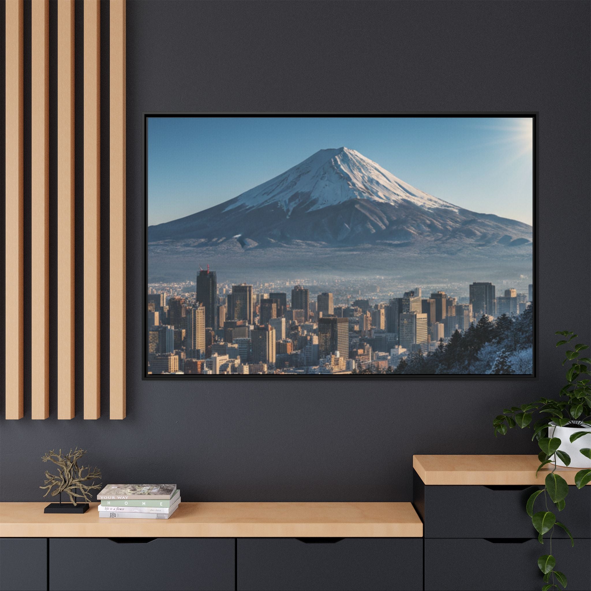 Mountain Cityscape - Beautiful Mountain Image