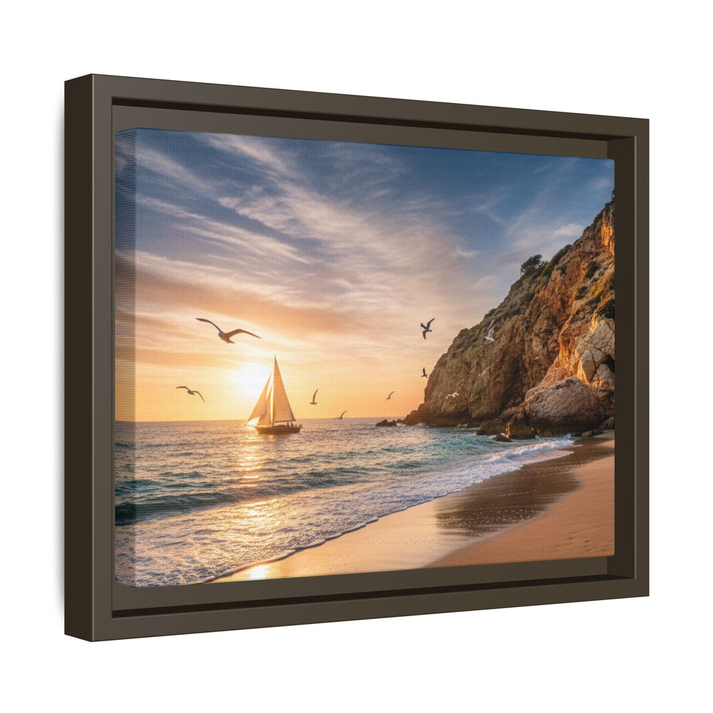 Sunset Sail Beach Landscape - Stunning Image!