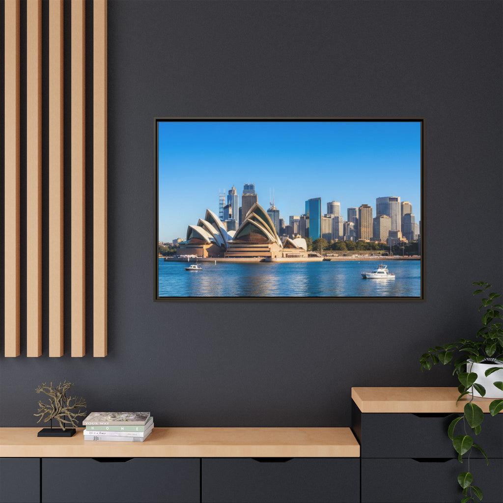 Sydney Opera House & Harbour Skyline- Stunning Image