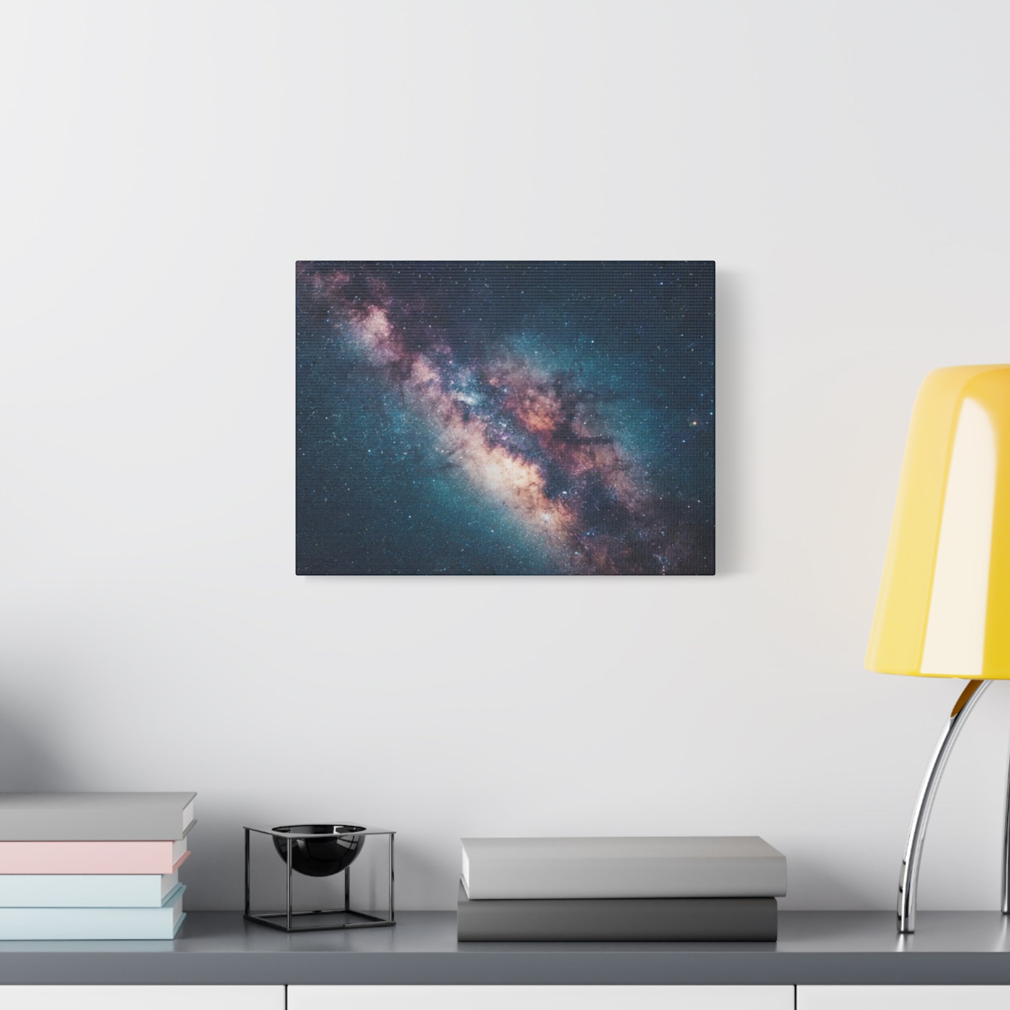 Milky Way Galaxy Canvas Wall Art — Stretched Space Photography Print