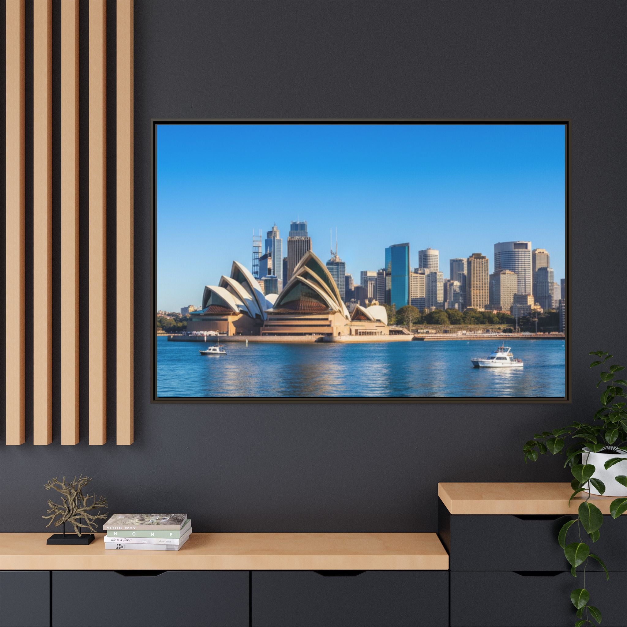 Sydney Opera House & Harbour Skyline- Stunning Image