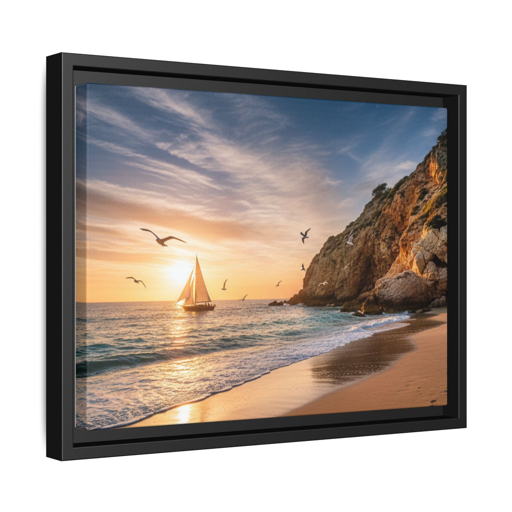 Sunset Sail Beach Landscape - Stunning Image!